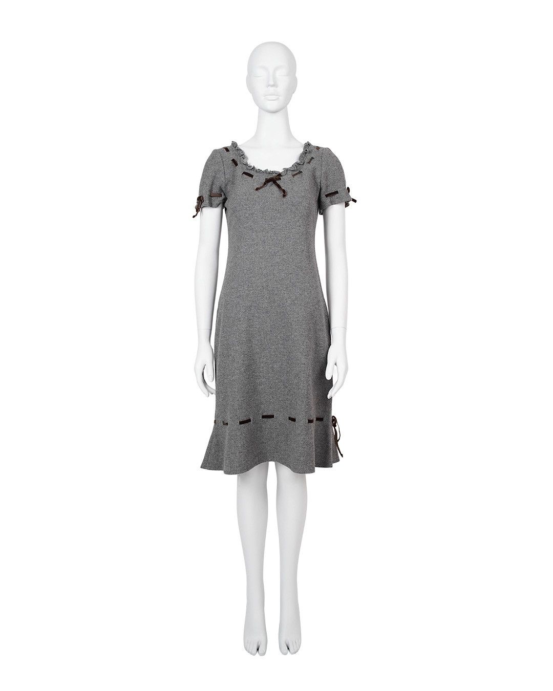 Miu Miu Miu Miu F/W1996 Wool Doll Dress Size S / US 4 / IT 40 - 1 Thumbnail