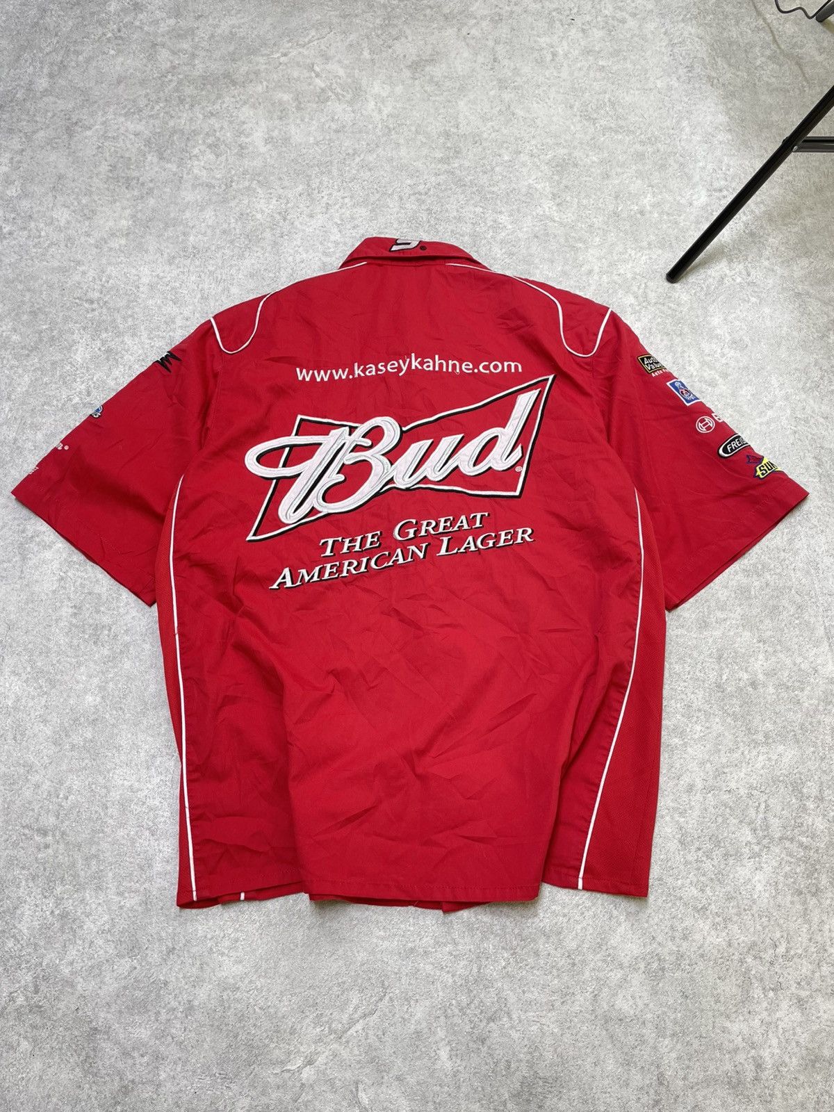 Ferrari × Jeff Hamilton × NASCAR Jeff Hamilton Budweiser Racing Jacket — Bold NASCAR Style Size US L / EU 52-54 / 3 - 15 Thumbnail