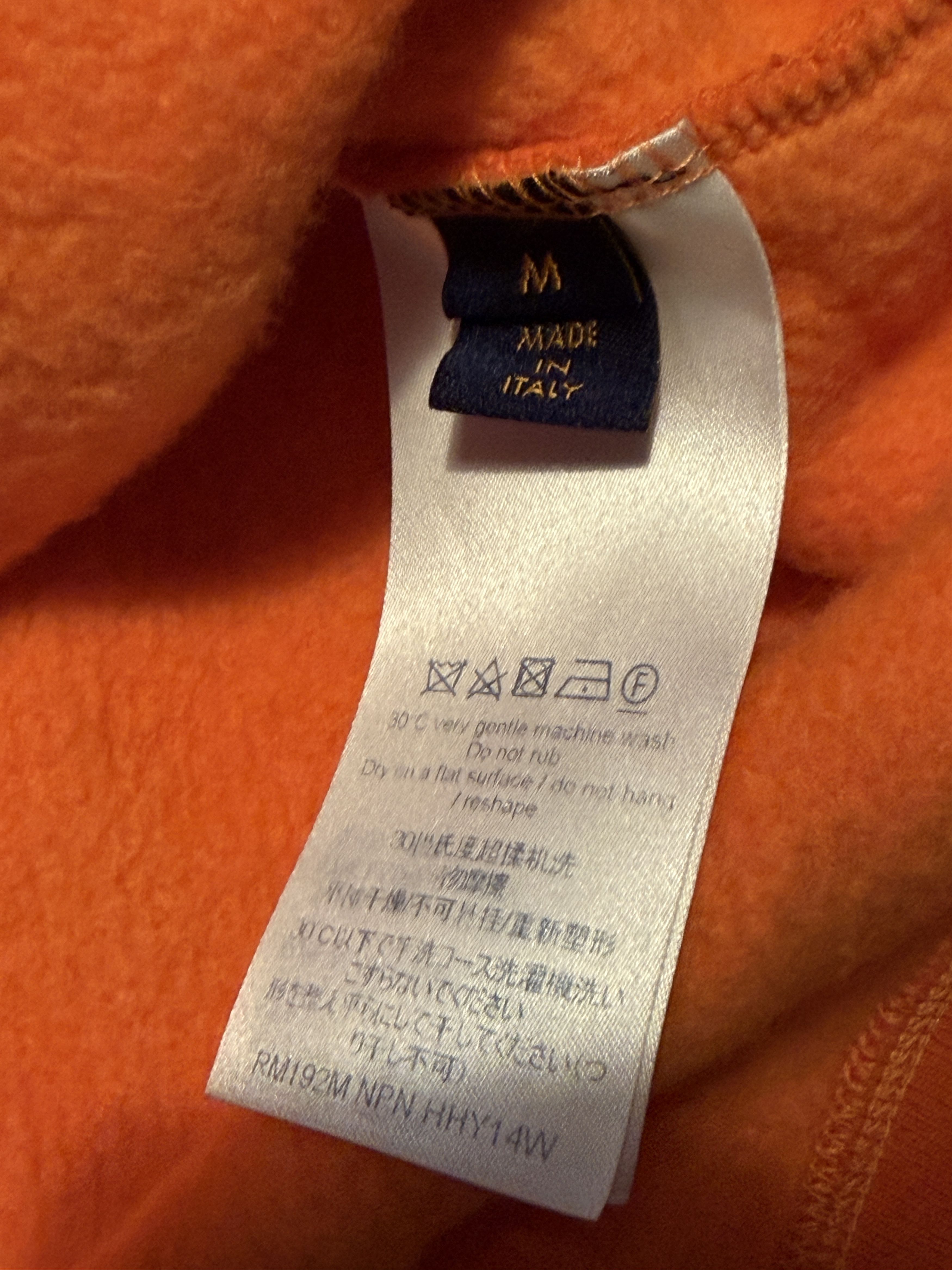 Louis Vuitton Louis Vuitton Orange Monogram Jacquard Crewneck Sweatshirt Size US M / EU 48-50 / 2 - 3 Thumbnail
