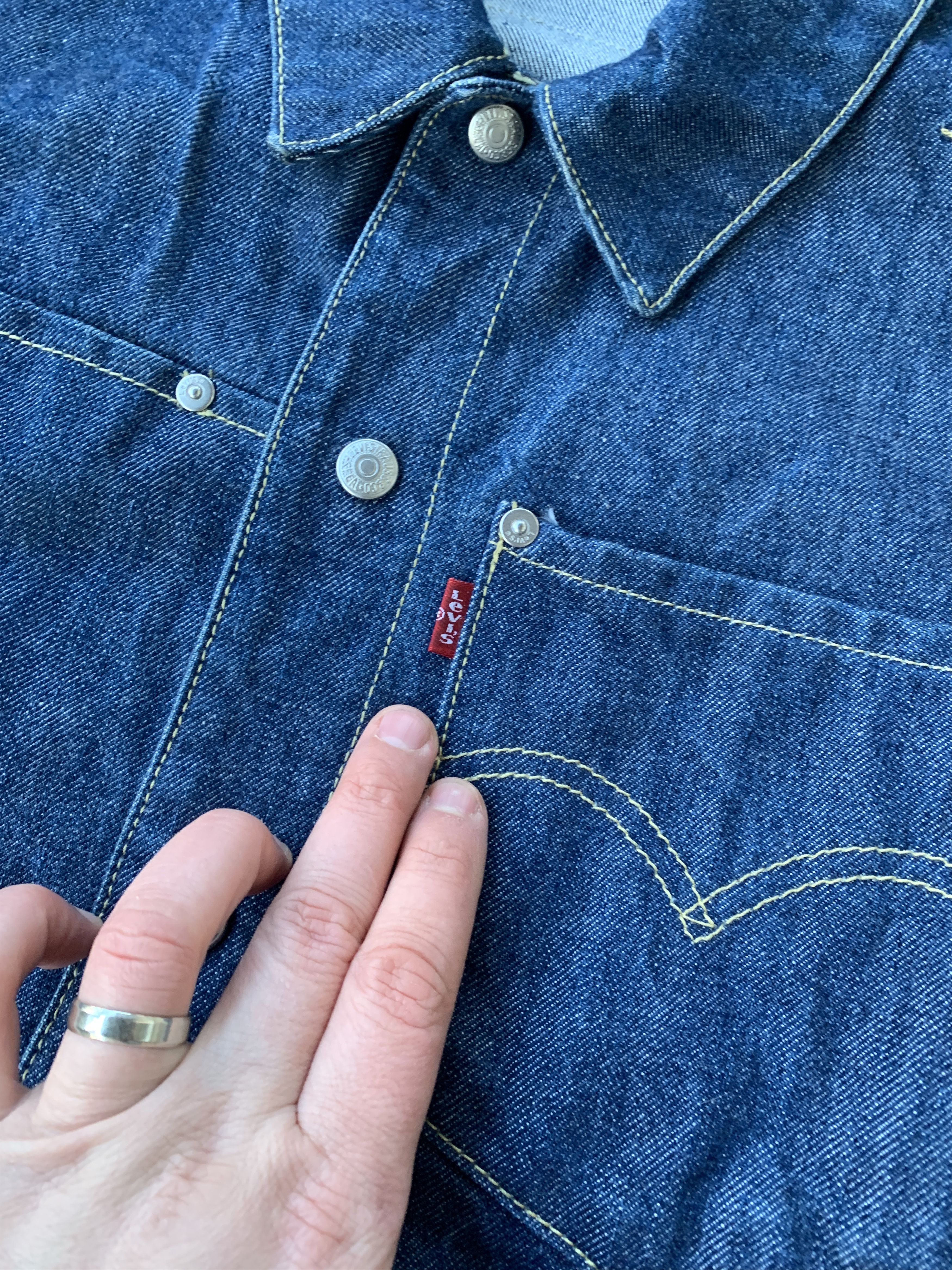 Levi's Levi's Vintage Denim Jacket Size US M / EU 48-50 / 2 - 7 Thumbnail