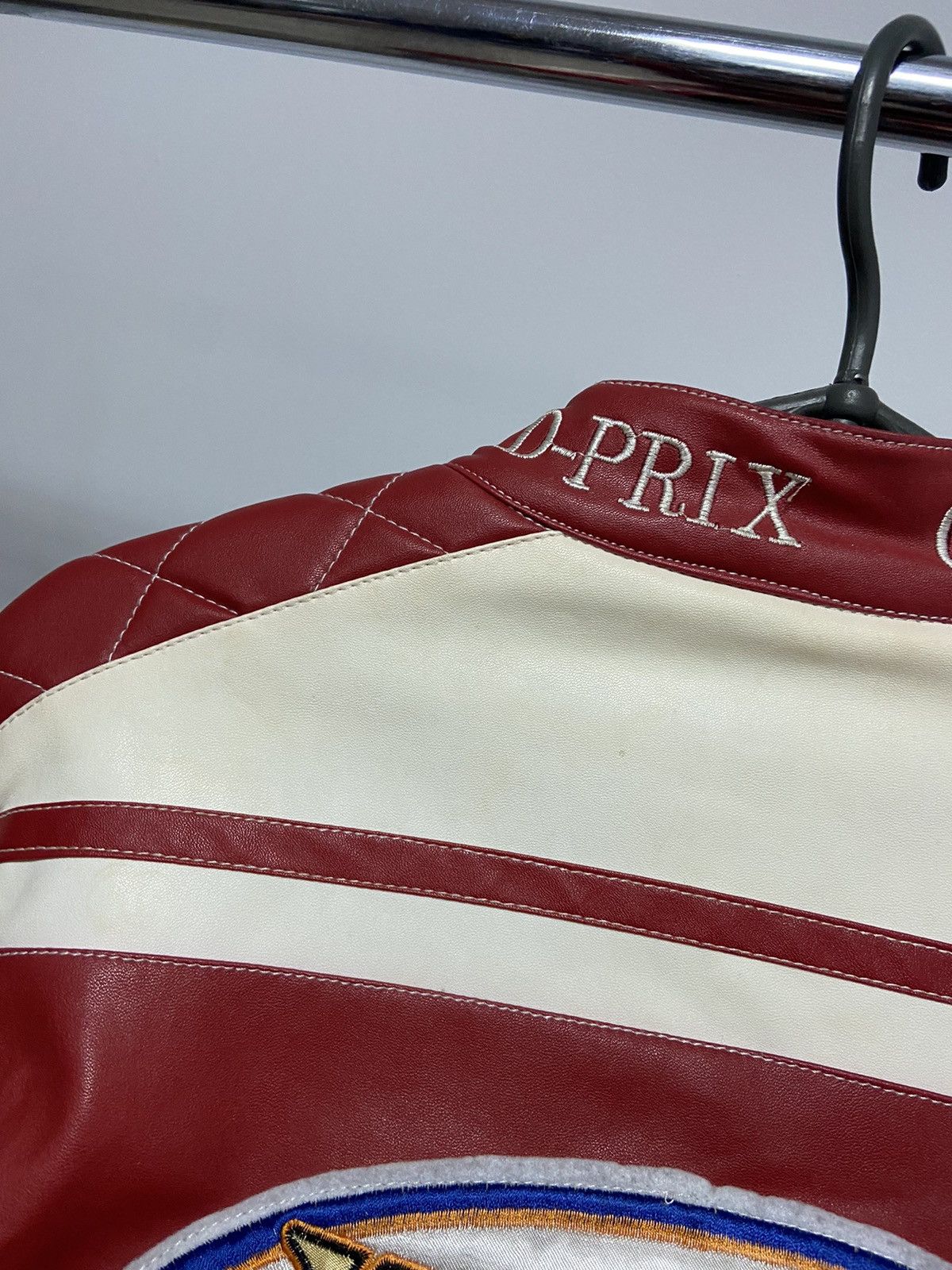 Vintage Grand Prix Racing leather Jacket Vintage wonder Team Size US M / EU 48-50 / 2 - 13 Thumbnail