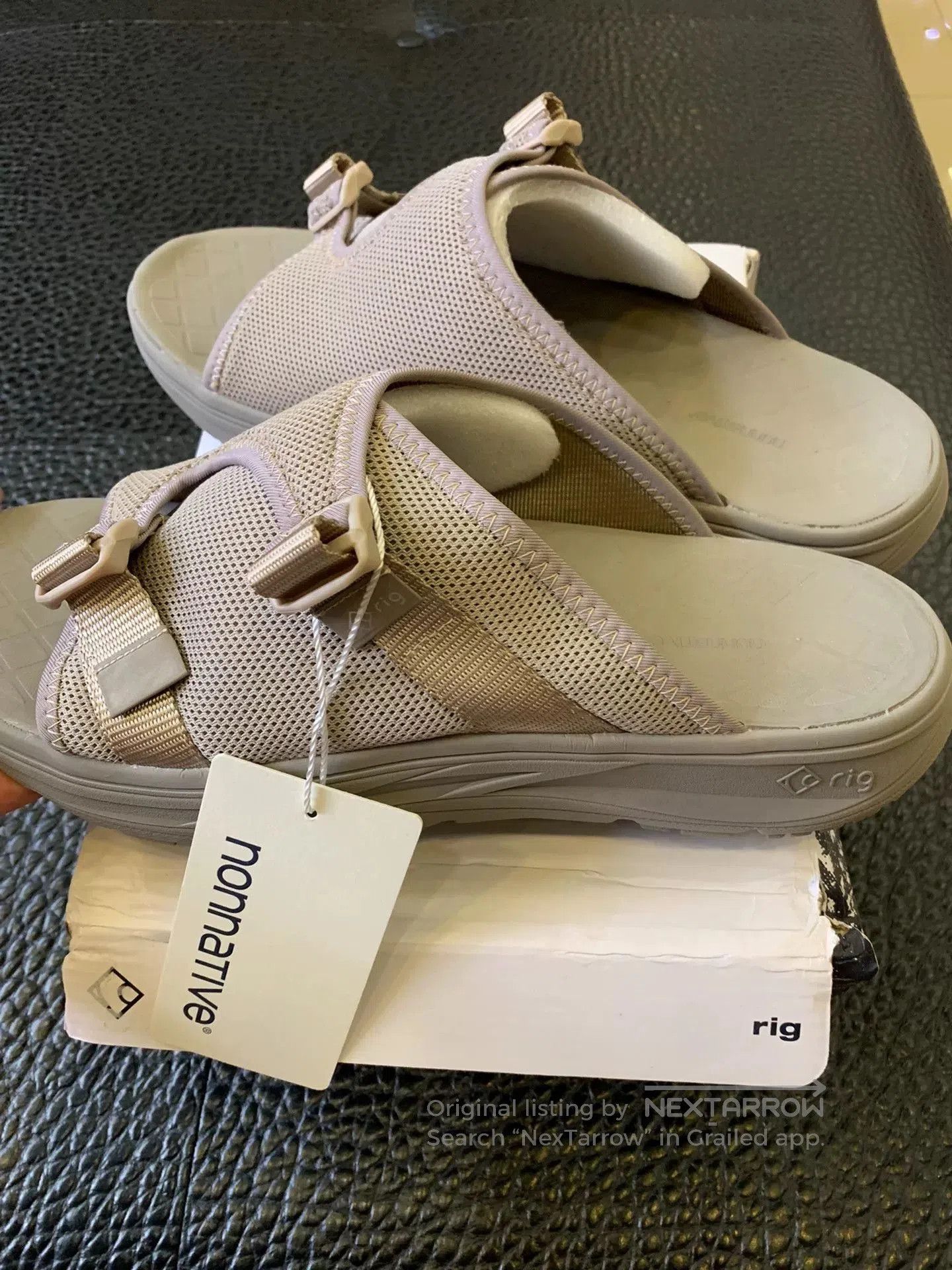 Nonnative RIG x NONNATIVE KAMBA BAWAKA Outdoor Flip-Flops. Size US 12 / EU 45 - 2 Thumbnail