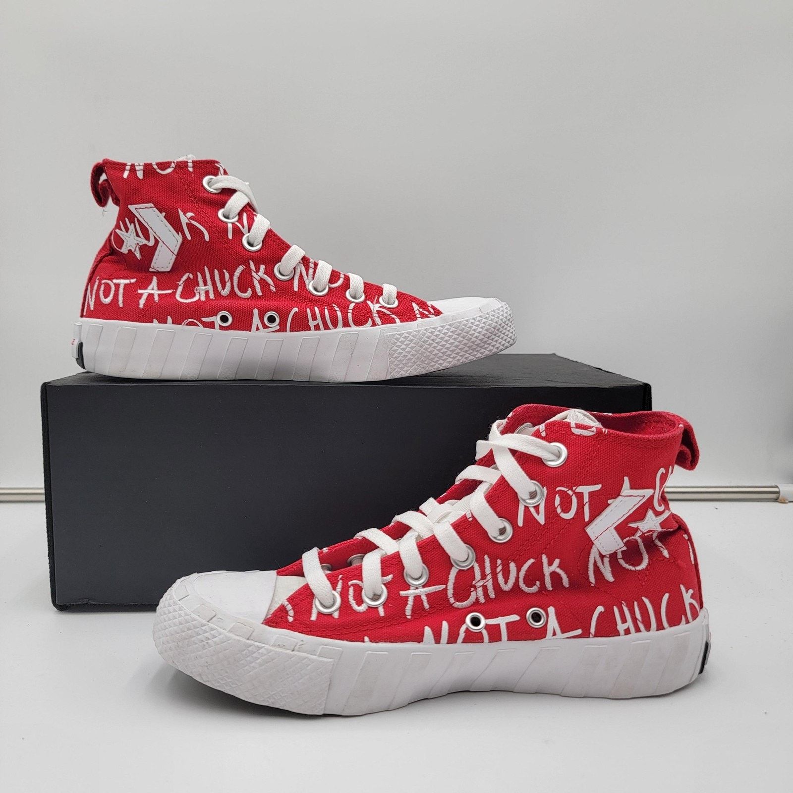 Converse Converse Not A Chuck Mens Size 5 Hi Top CTAS 271965C Unique Size US 5 / EU 37 - 2 Thumbnail