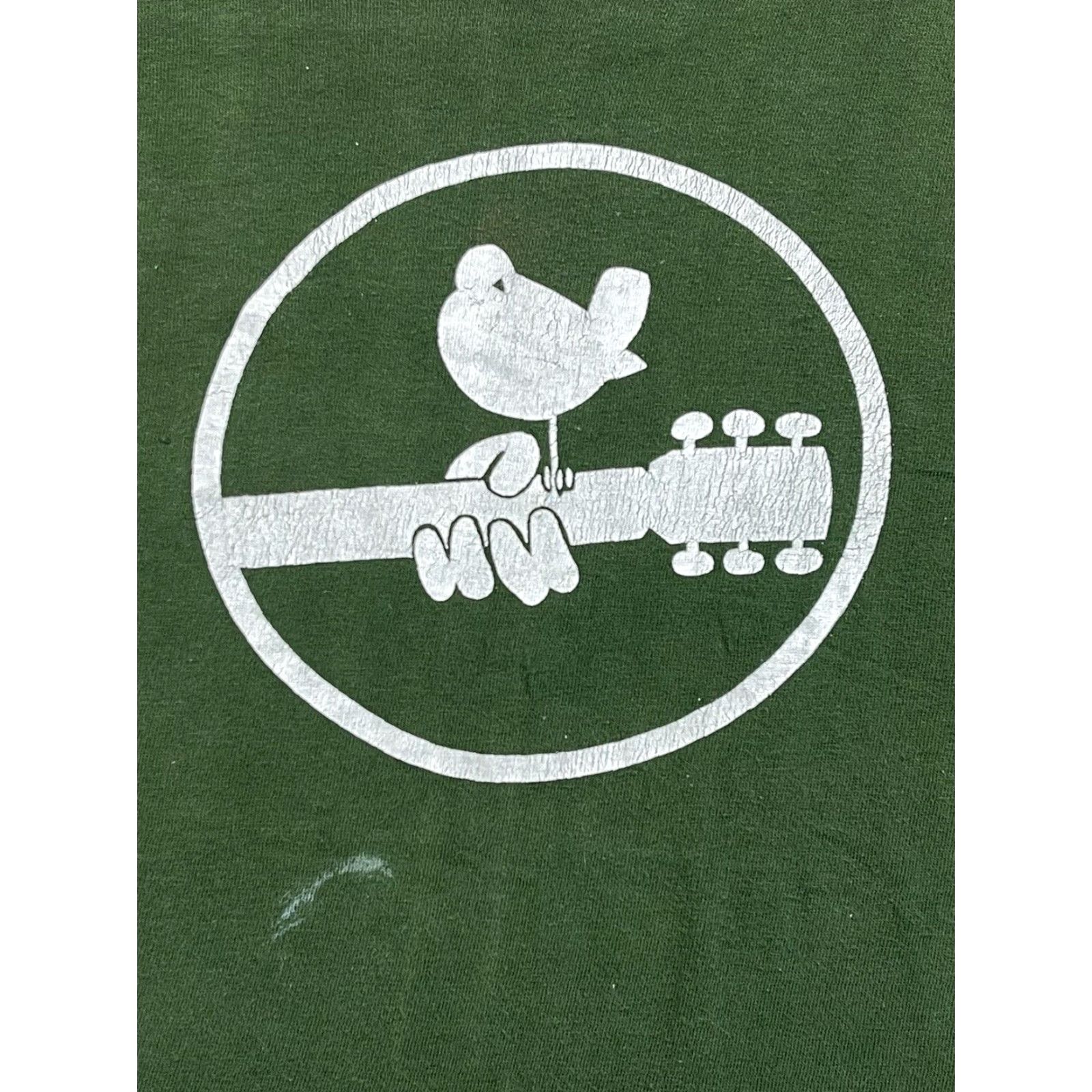 Vintage VINTAGE Mr. Leonard Woodstock T Shirt Green 1960s Unisex Adult Short Sleeve S/M Graphic Tee 1960s Jimi Hendrix Grateful Dead Neil Young Mens Womens Size US S / EU 44-46 / 1 - 2 Thumbnail