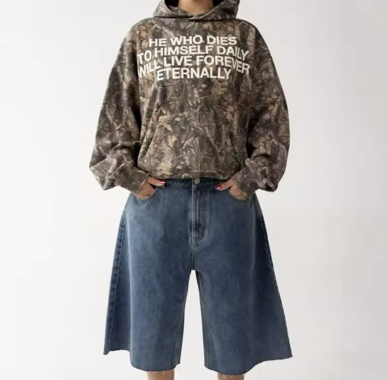 Japanese Brand Harajuku Oversized Pattern Soft Warm Hoodies Sweatshirt Size US M / EU 48-50 / 2 - 6 Thumbnail