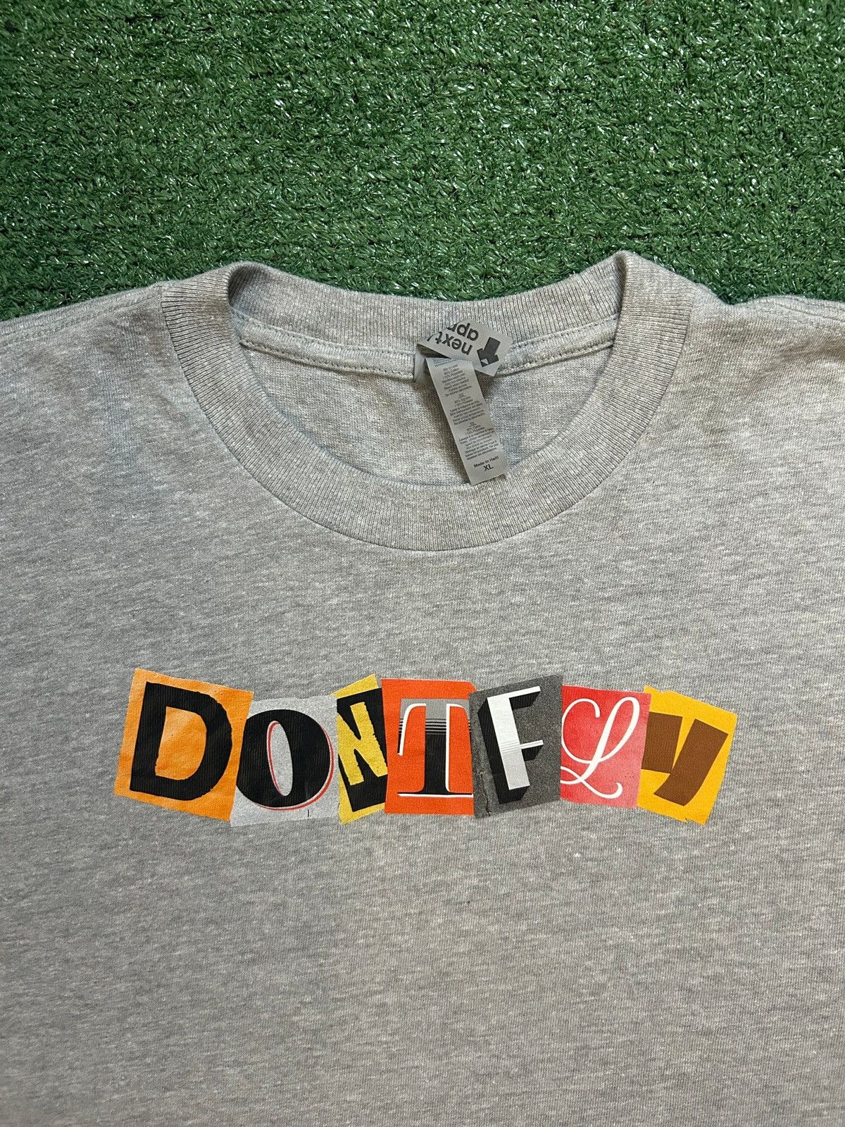 Band Tees Don’t fly grey tee Size US XL / EU 56 / 4 - 4 Thumbnail