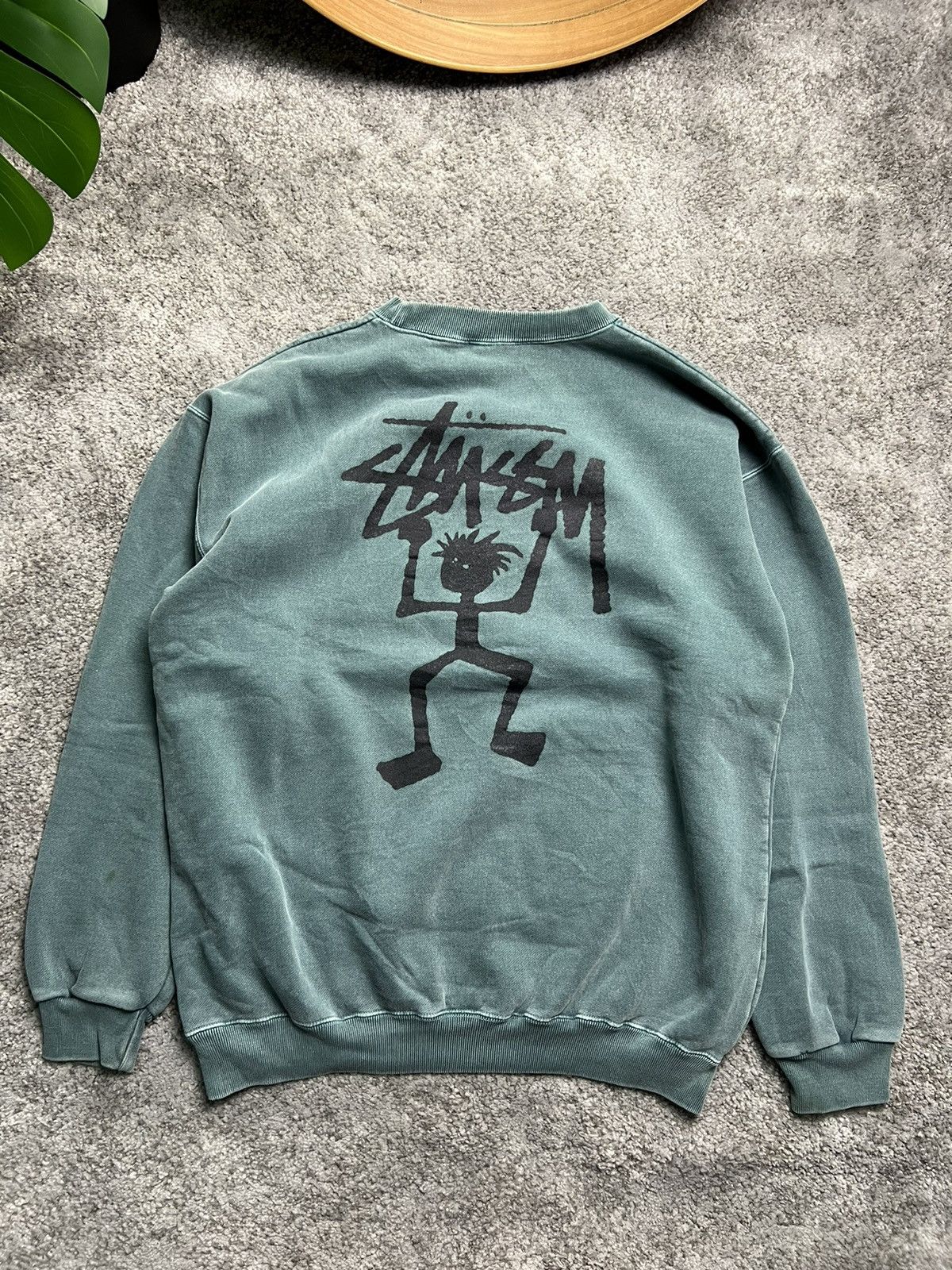 Stussy × Vintage Stussy Vintage Sweatshirt Size US L / EU 52-54 / 3 - 8 Thumbnail