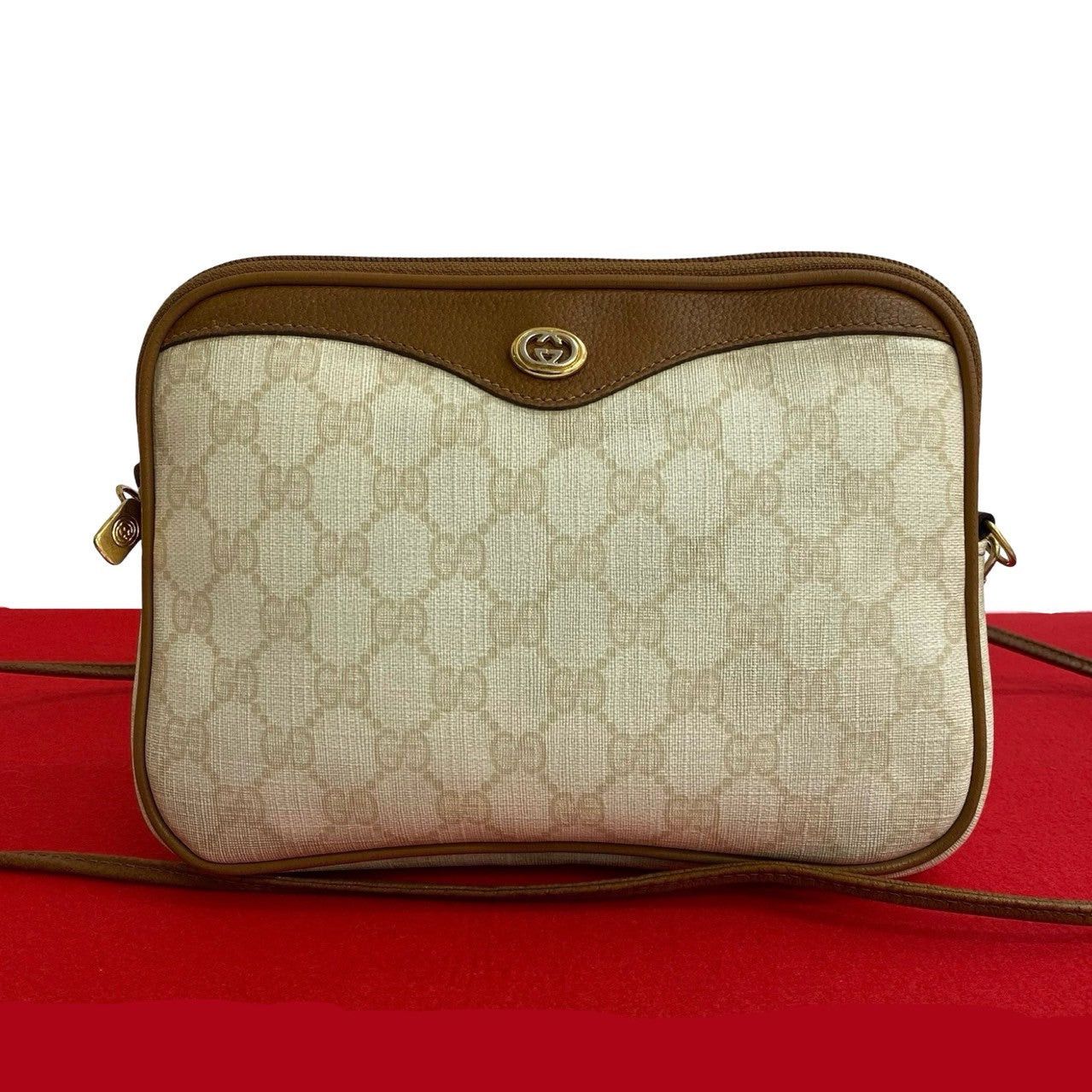 Gucci Gucci Shoulder Bag White Leather Size ONE SIZE - 1 Thumbnail