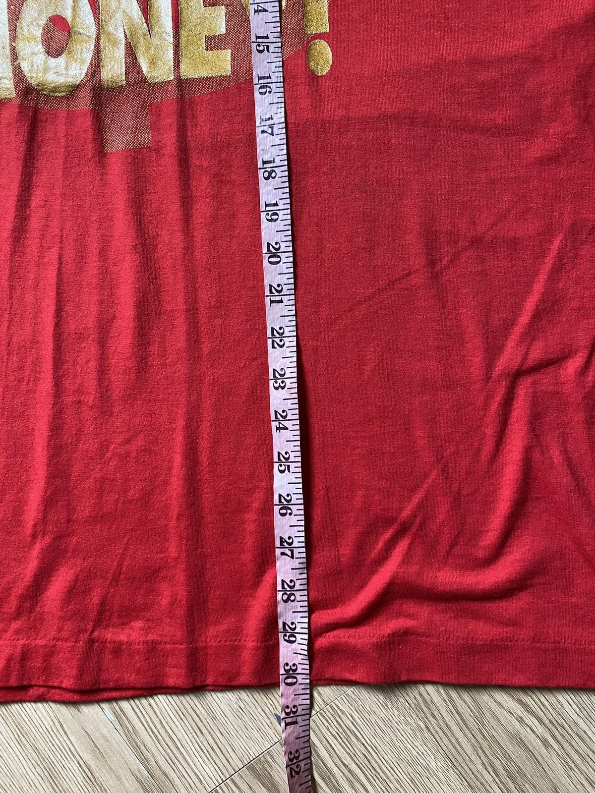Fruit Of The Loom × Vintage Vintage Show Me The Money Single Stitch Big Size Size US XXL / EU 58 / 5 - 6 Thumbnail