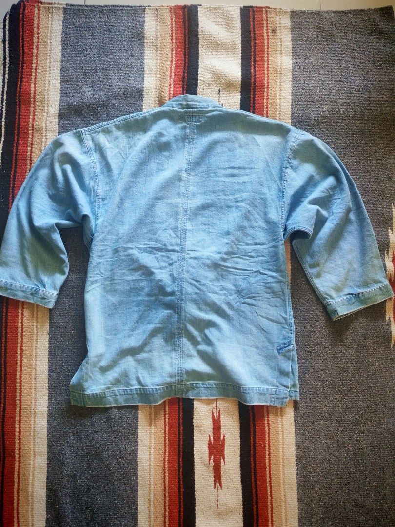 monkey time Monkey Time Denim Kimono Jacket by United Arrows Japan Size US S / EU 44-46 / 1 - 5 Thumbnail