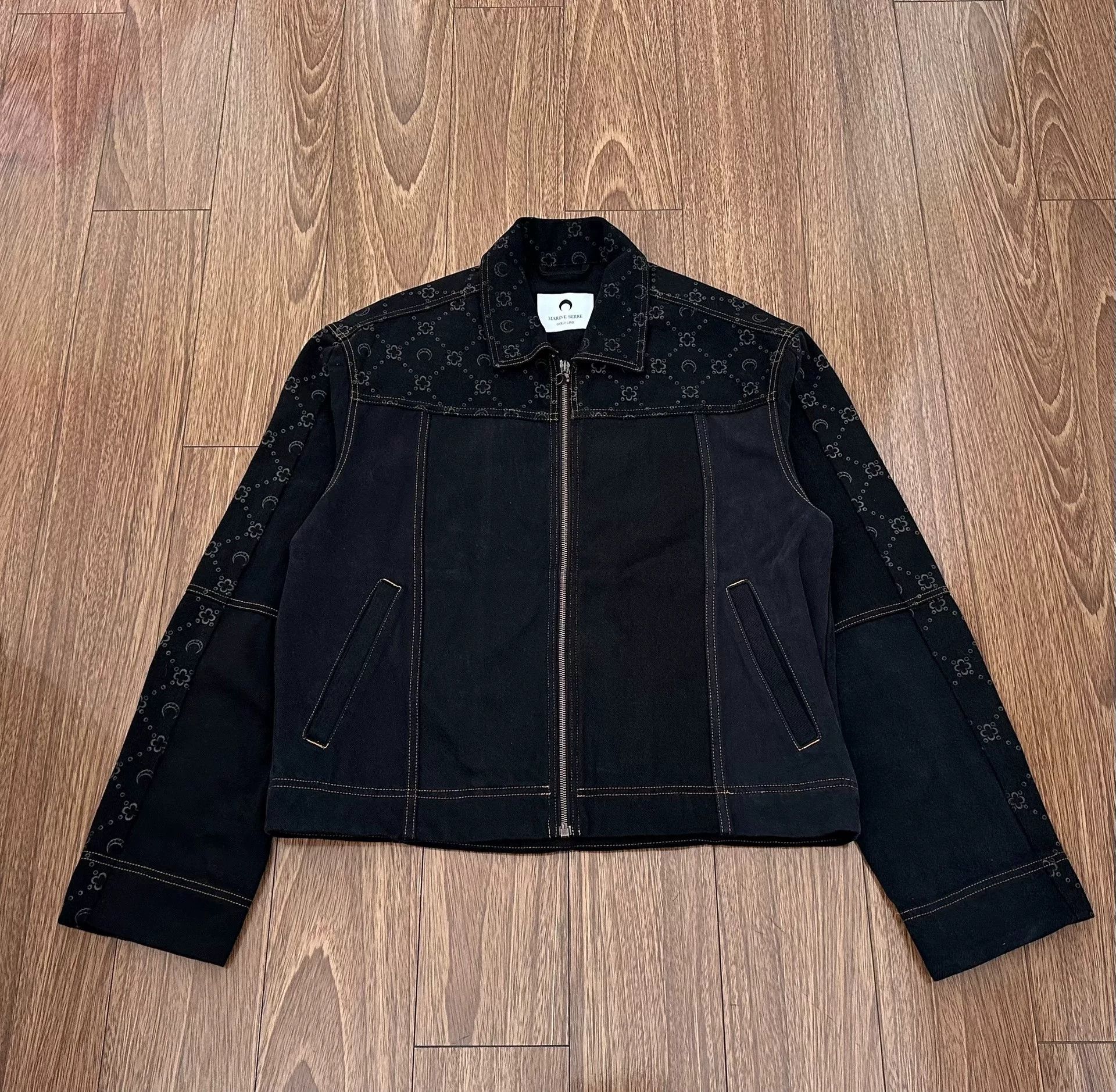 Marine Serre Marine Serre Moon Jacquard Jacket Size US L / EU 52-54 / 3 - 6 Thumbnail