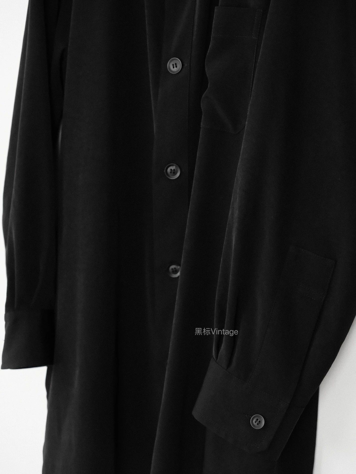 Yohji Yamamoto Yohji Yamamoto 23SS Vintage Triacetate Shirt Size 2 9/10 Size US M / EU 48-50 / 2 - 7 Thumbnail