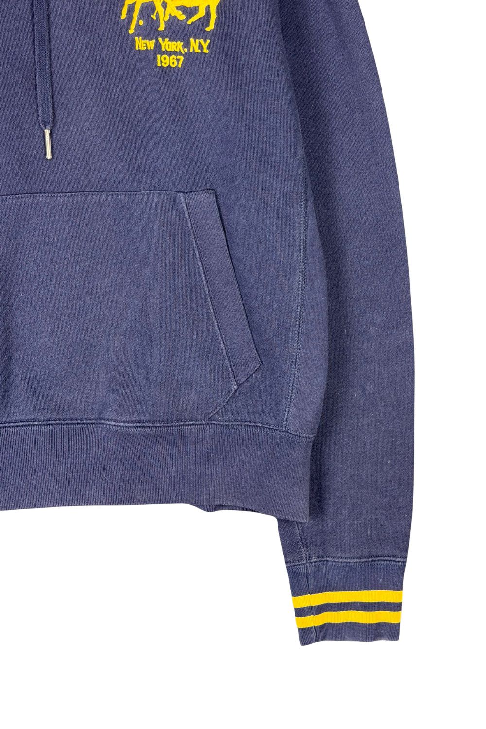 Polo Ralph Lauren Polo RL Embroidered Polo Sport Hoodie Navy Yellow Size S Size US S / EU 44-46 / 1 - 7 Thumbnail