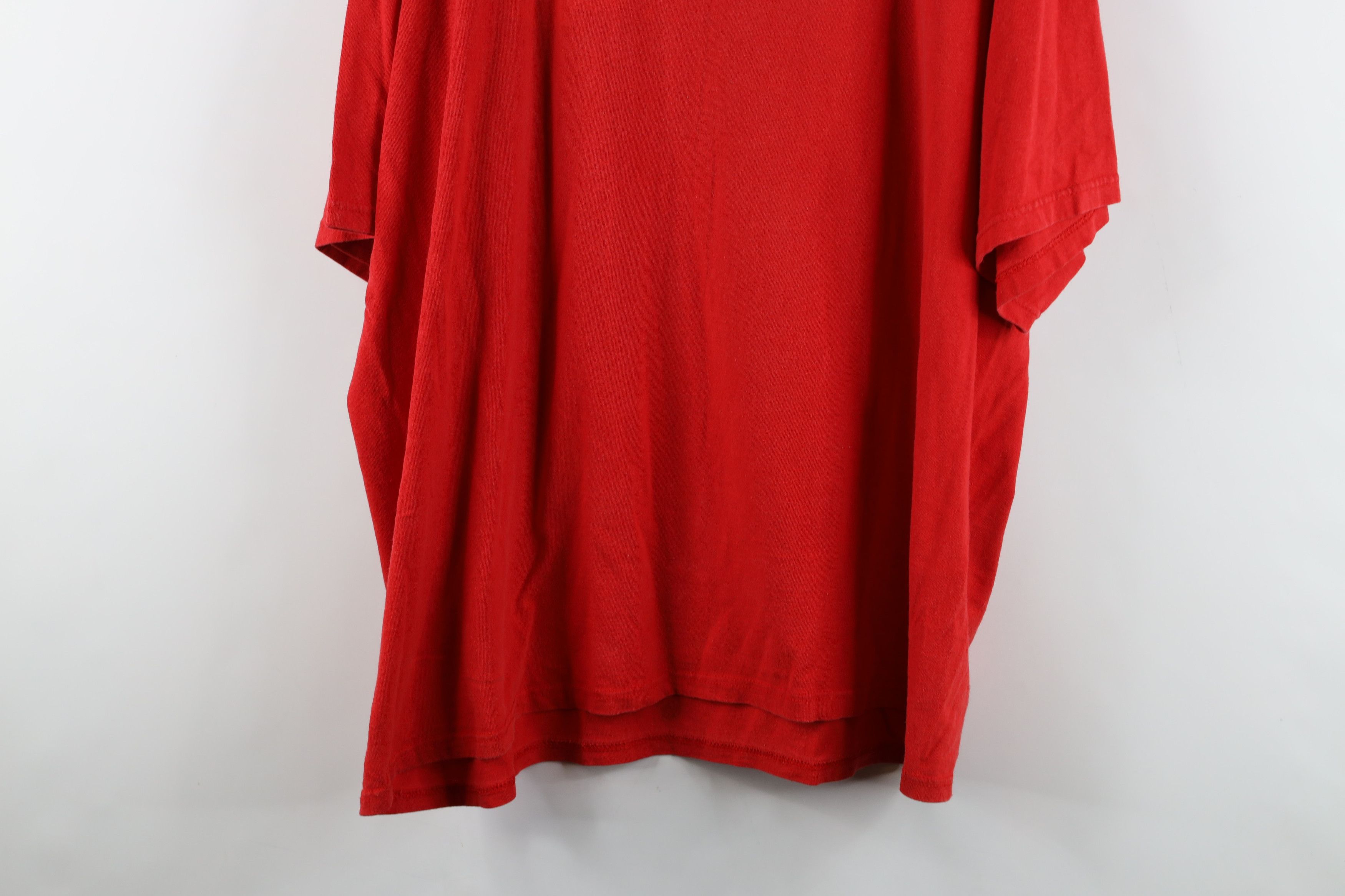 Majestic × Vintage Vintage 90s Majestic New Jersey Devils Hockey T-Shirt Red Size US XXL / EU 58 / 5 - 13 Thumbnail