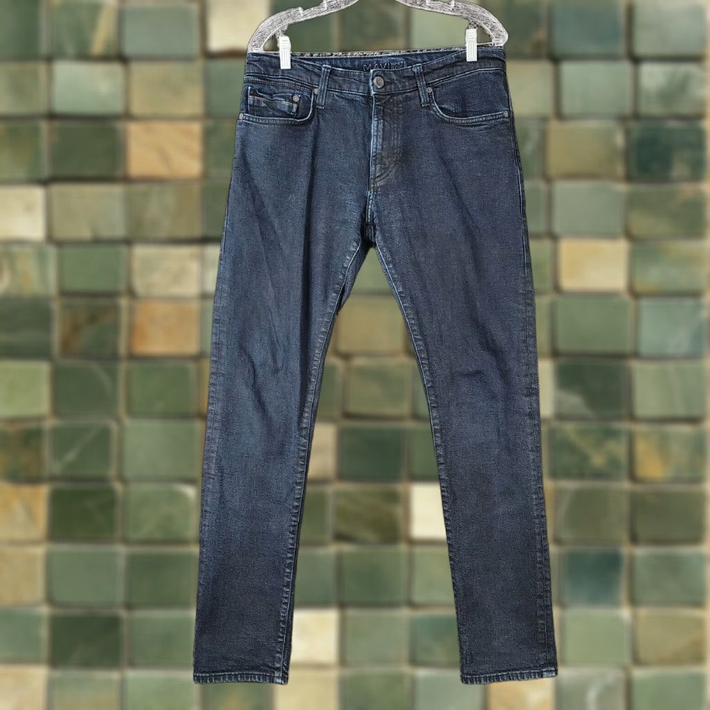 Mavi MAVI Dark Wash Straight Leg Jeans Size 33x32 Mens Blue Size US 33 - 1 Thumbnail