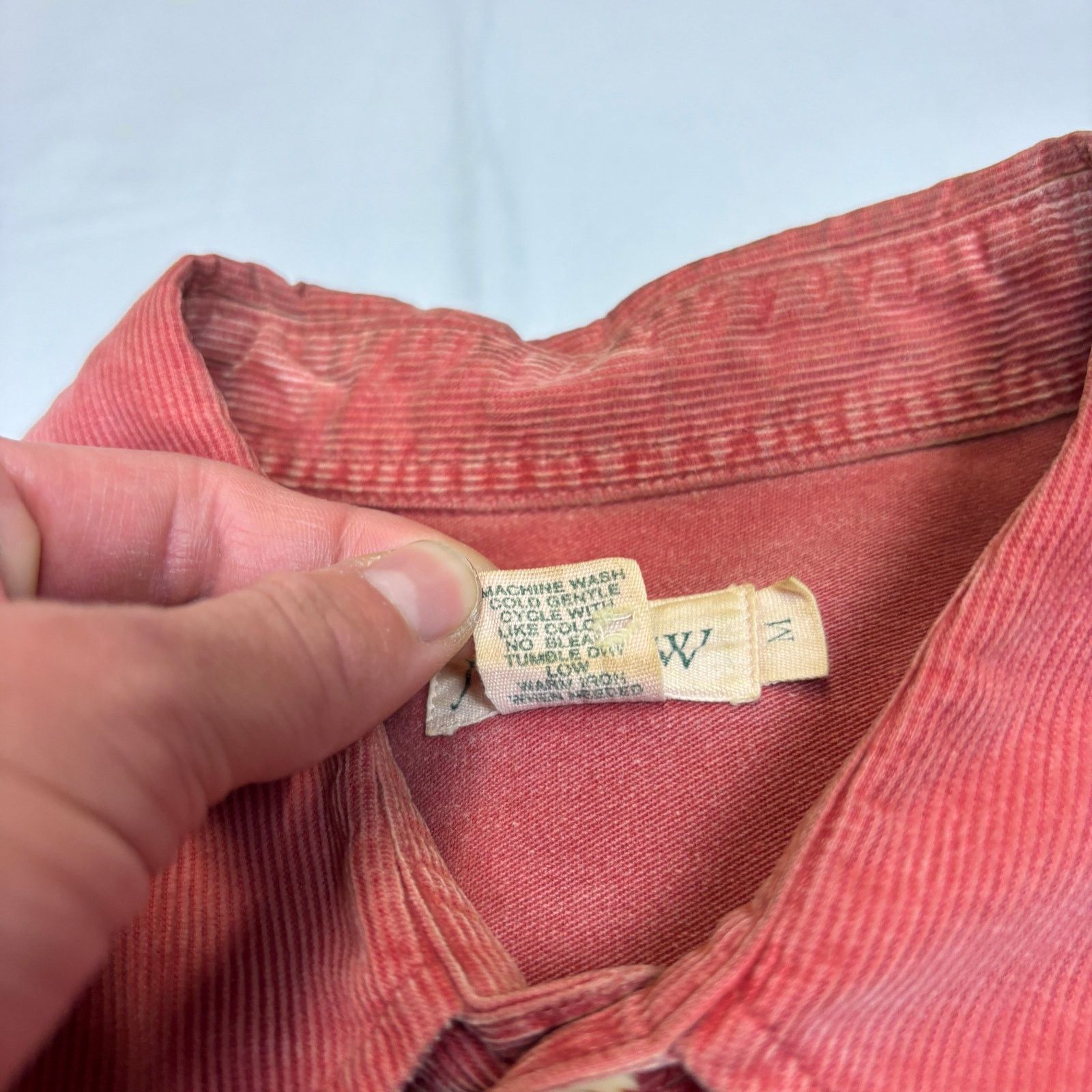 J.Crew Vintage J Crew Oarsman Shirt Corduroy Collar Men's Medium Size US M / EU 48-50 / 2 - 5 Thumbnail
