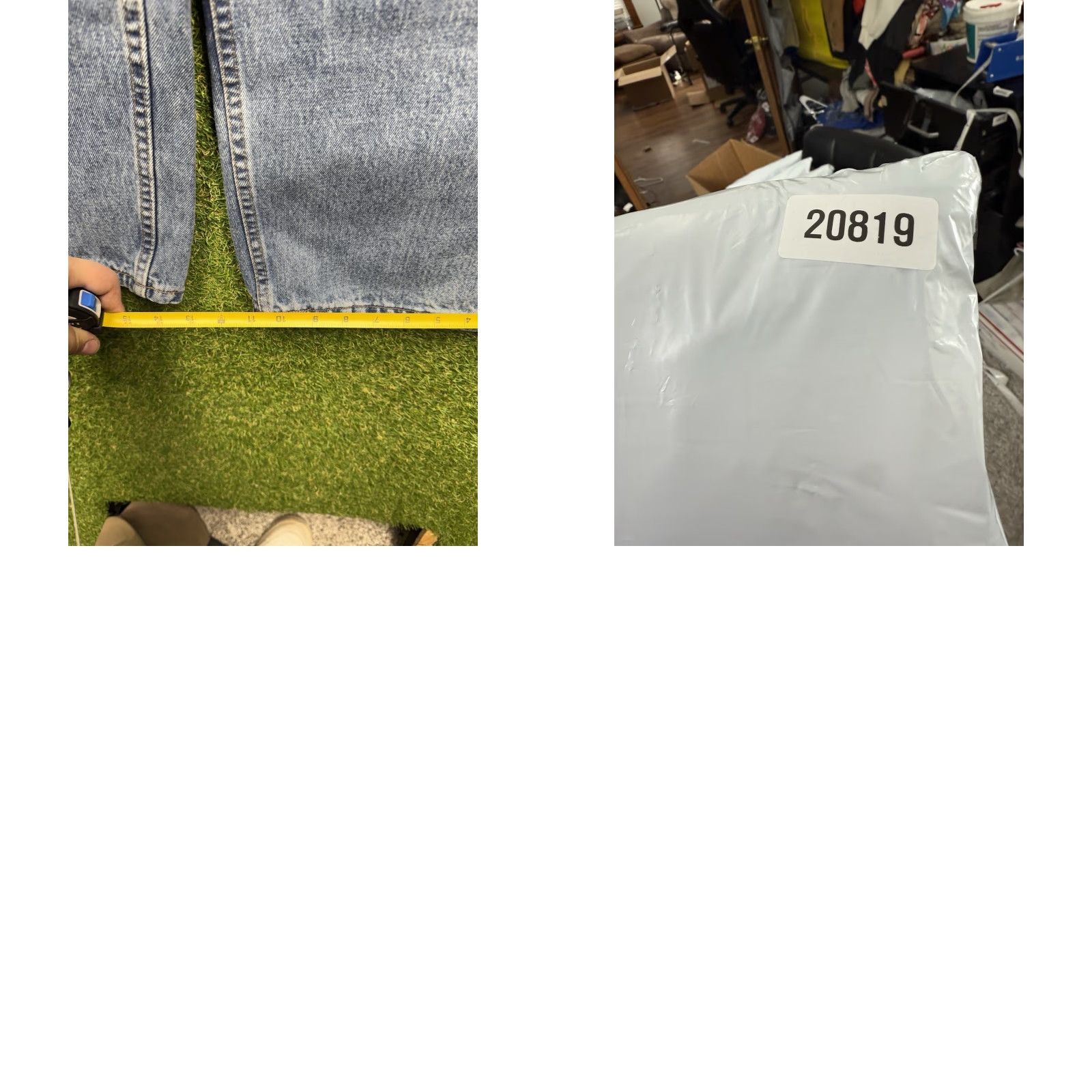 Levi's VINTAGE Levi's Silvertab MASSIVE Jeans Mens 31x30 Baggy 90s Wide Leg Y2K Skater Size US 31 - 9 Thumbnail