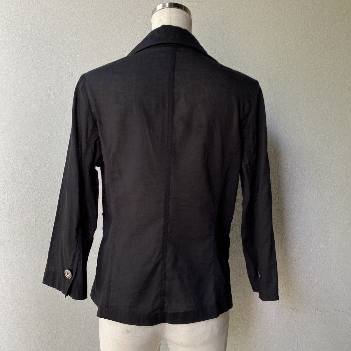 Sunao Kuwahara Sunao Kuwahara Soft Black Blazer Size M / US 6-8 / IT 42-44 - 7 Thumbnail