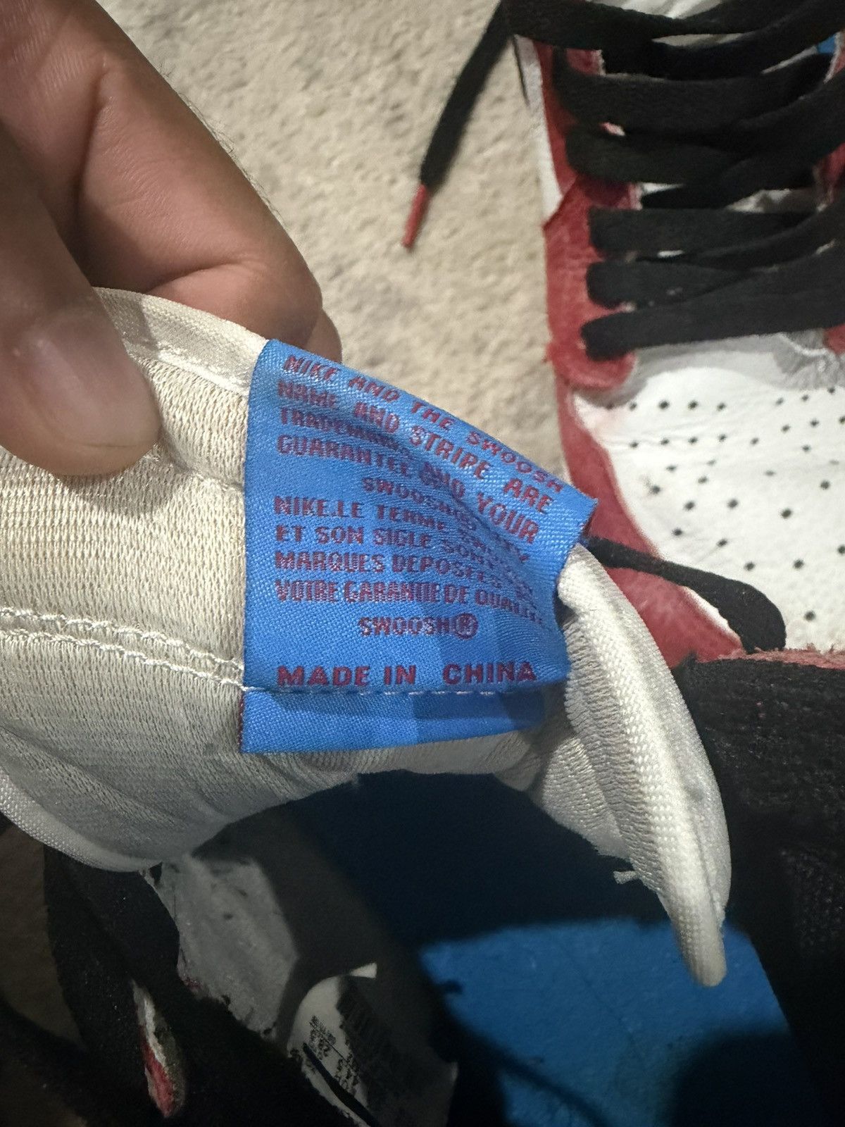 Jordan Brand Jordan 1 marvel x air Jordan “origin story” spider verse Size US 10.5 / EU 43-44 - 6 Thumbnail