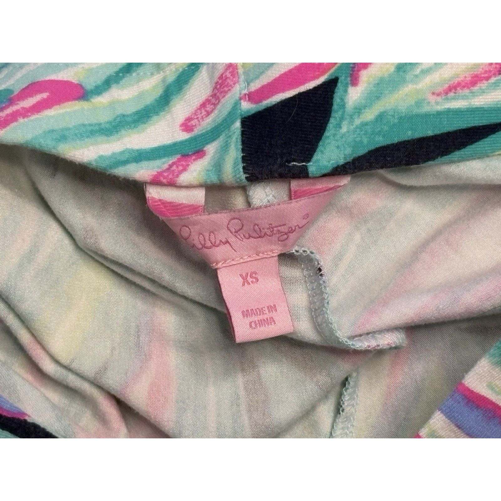 Lilly Pulitzer Lilly Pulitzer Weslee Palazzo Wide Leg Pant XS High Tide Size 25" / US 0 / IT 36 - 4 Thumbnail