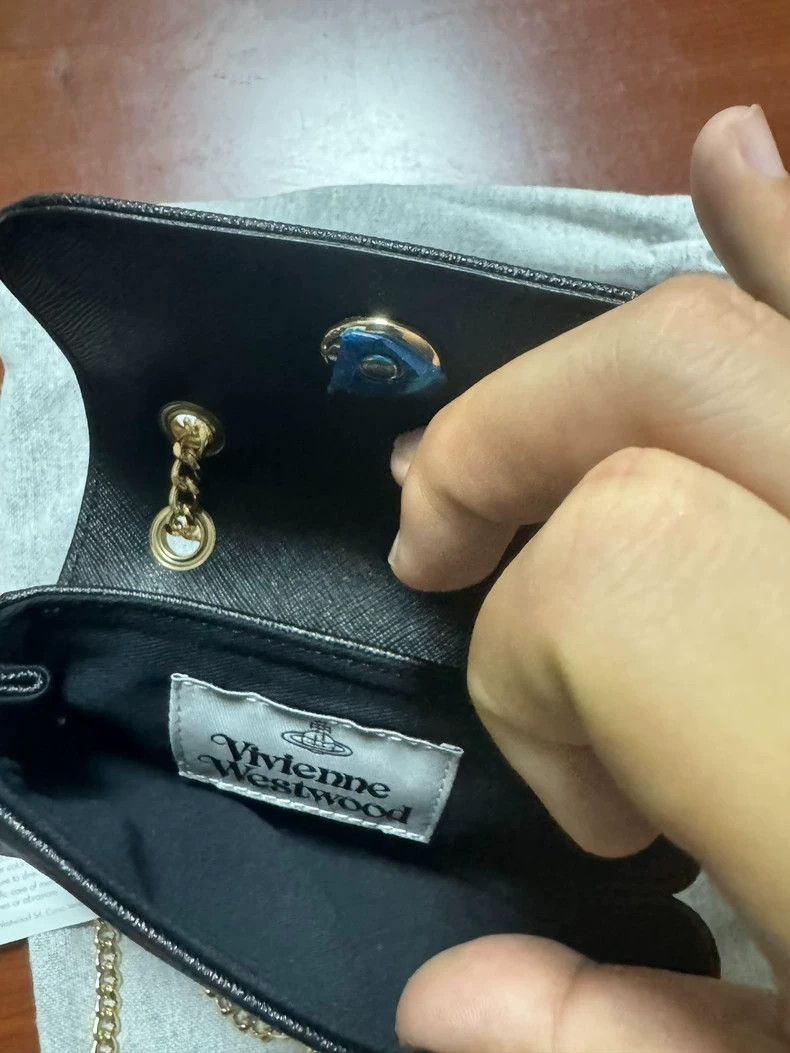 Vivienne Westwood Vivienne Westwood size os Saturn chain crossbody bag Size ONE SIZE - 2 Thumbnail