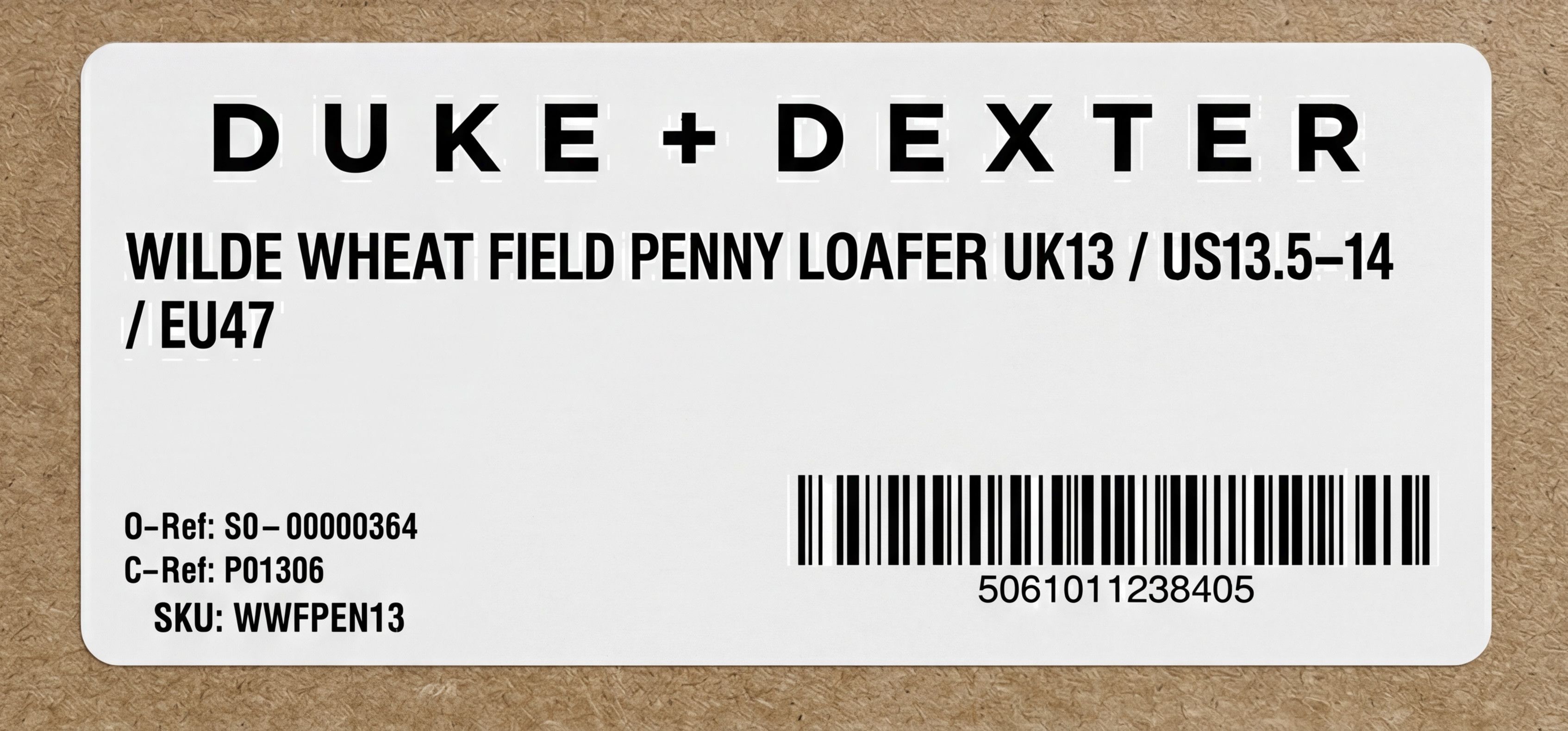 DUKE + DEXTER Duke & Dexter Wheat Field Loafers EU47 Rare Size US 14 / EU 47 - 4 Thumbnail