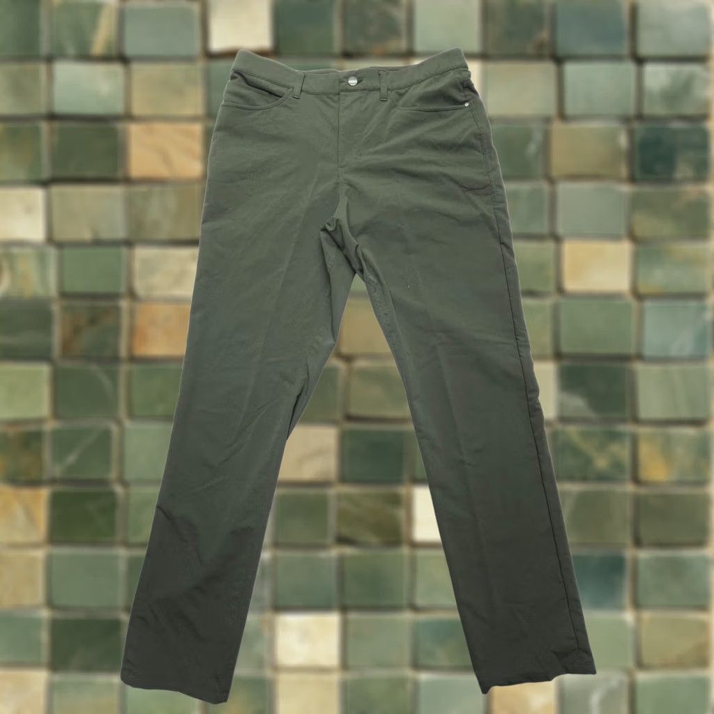 Vintage Kirkland Performance Chino Golf Tech Pants Mens 32 x 32 Green Stretch Size US 32 / EU 48 - 1 Thumbnail