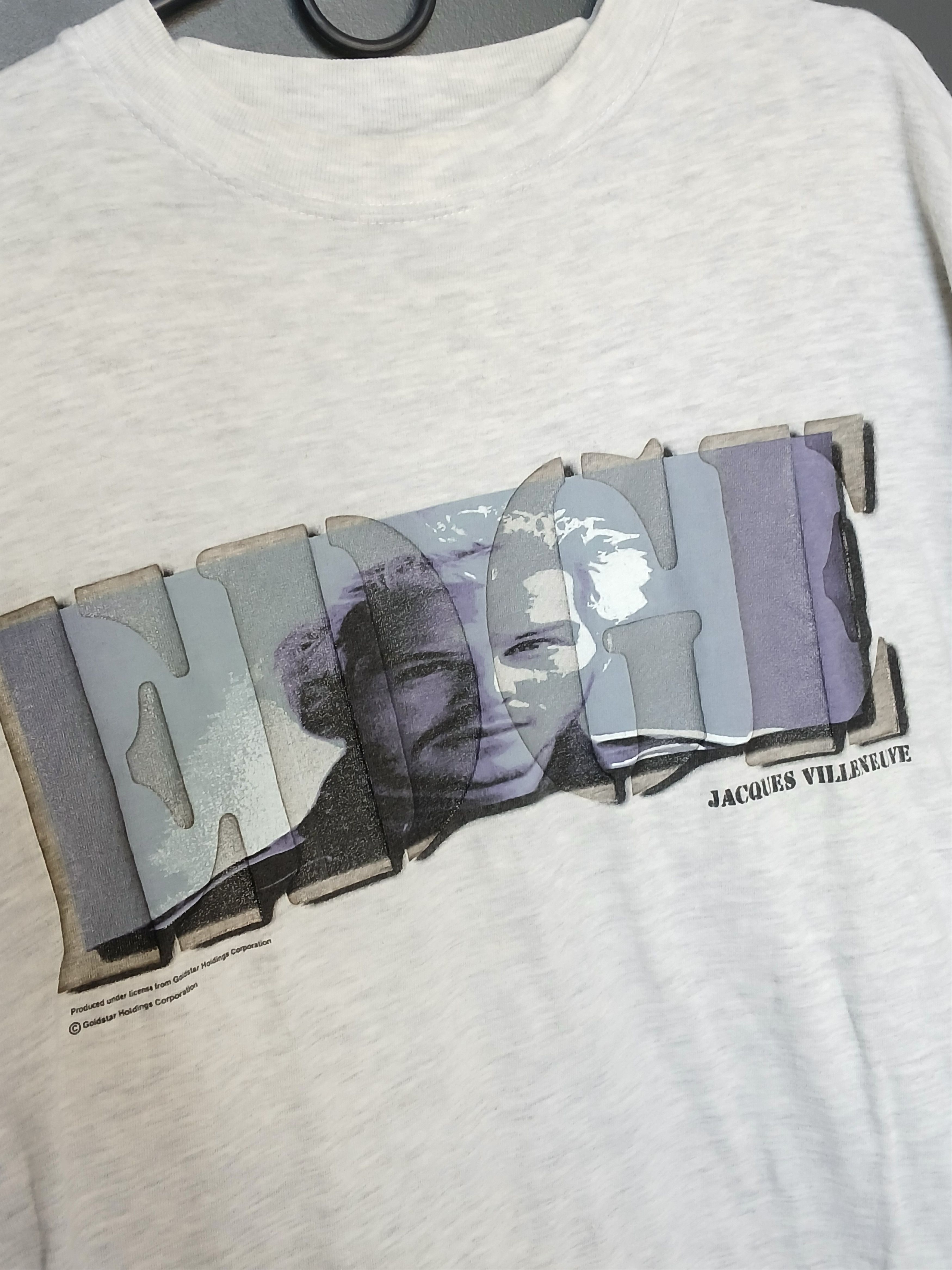 Formula 1 × Vintage Vintage Jacques Villeneuve F1 Racing T-Shirt Size US L / EU 52-54 / 3 - 3 Thumbnail