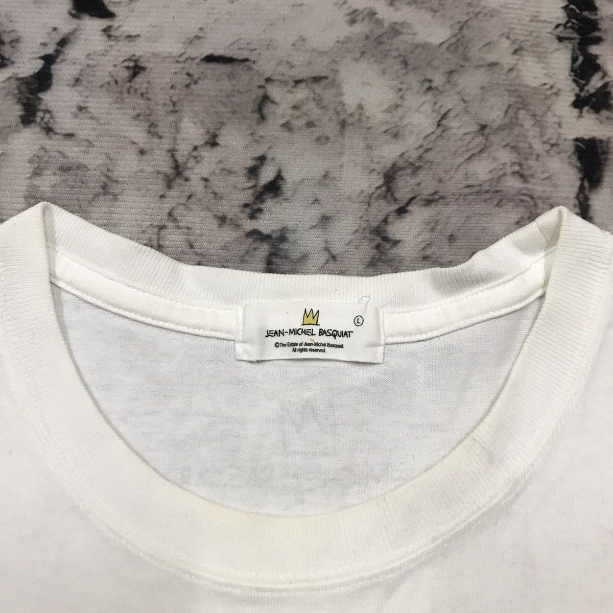 Jean-Michel Basquiat Vintage Jean Michel Basquiat Uniqlo Tshirt Size US M / EU 48-50 / 2 - 5 Thumbnail
