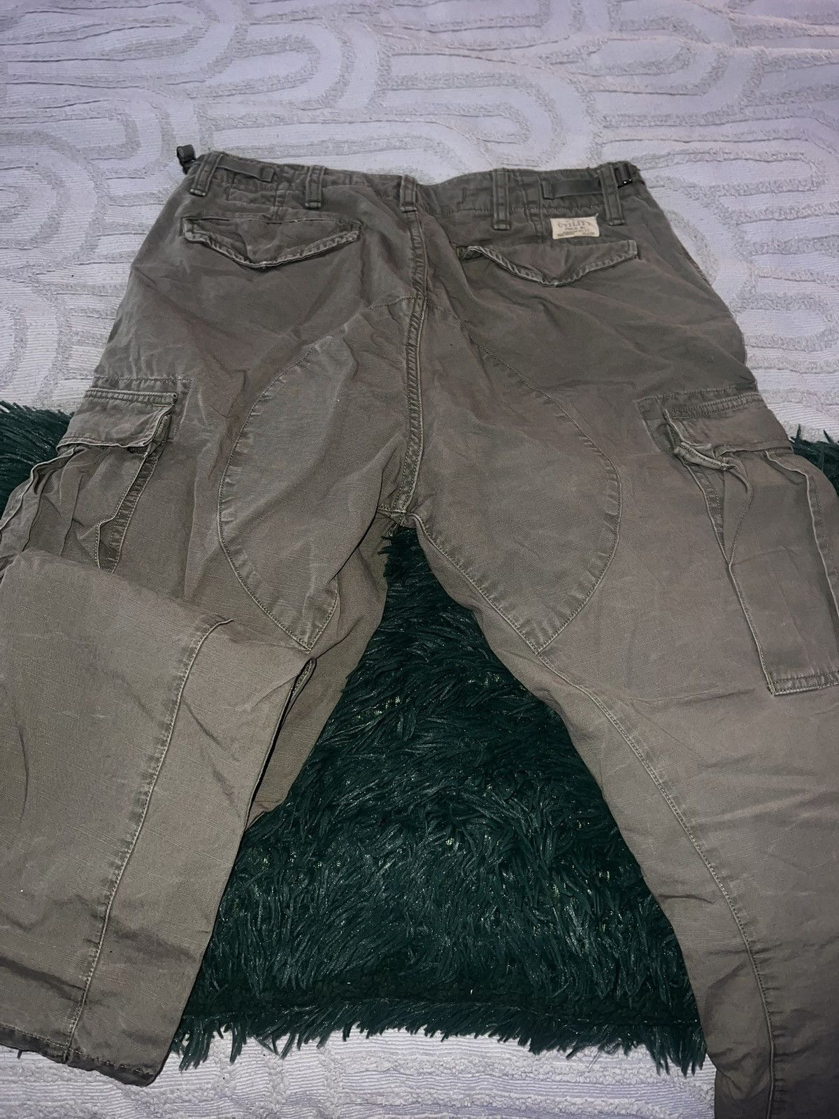 Polo Ralph Lauren Vintage Green Utility Polo Ralph Lauren Cargo Pants Size US 30 / EU 46 - 7 Thumbnail