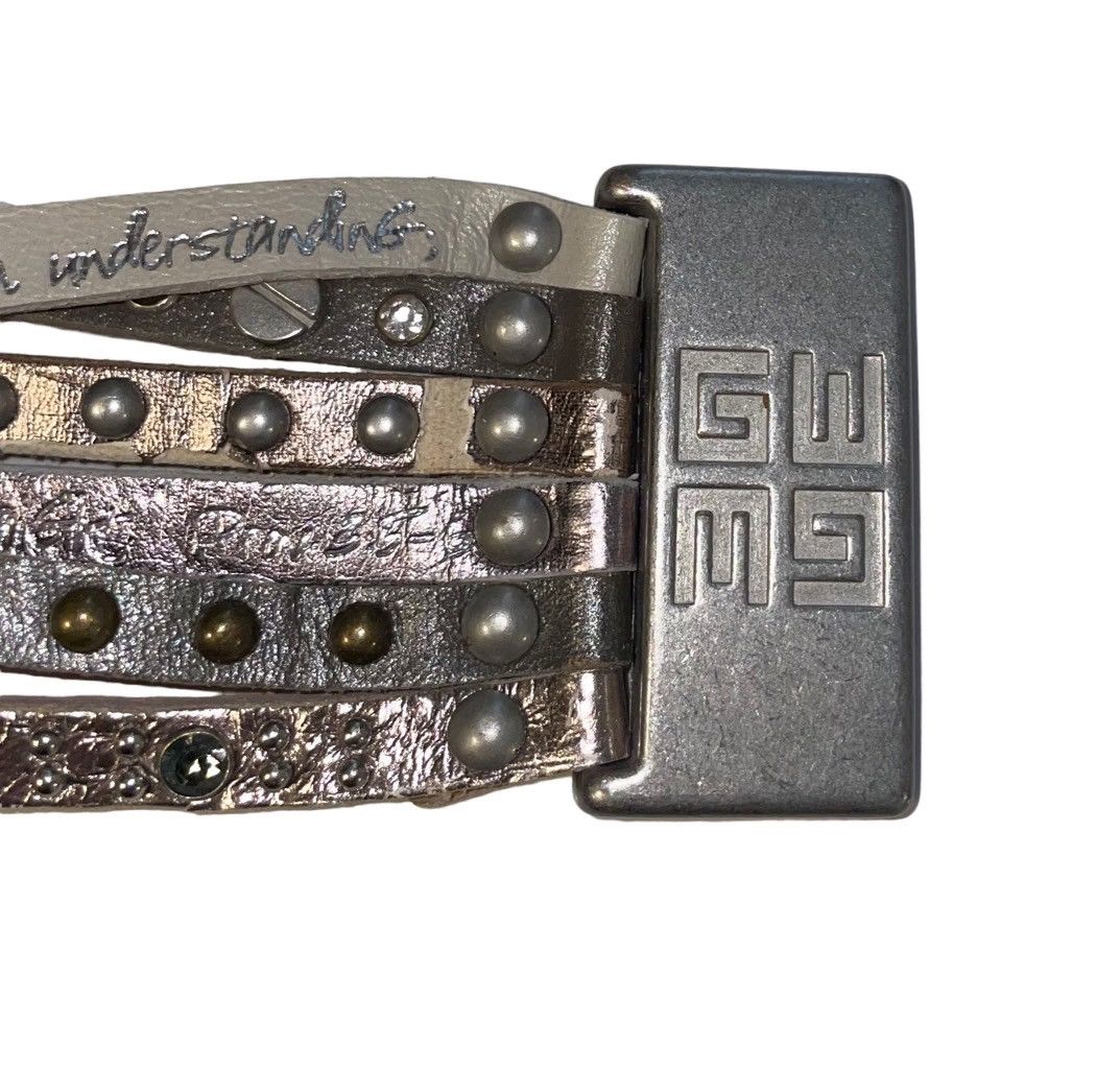 Vintage Good Work(S) Leather Six Strand Bracelet Size ONE SIZE - 2 Thumbnail