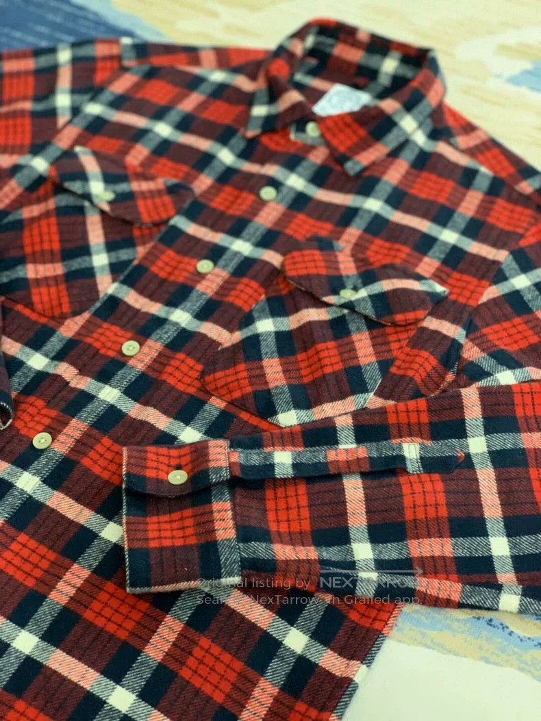 Wtaps Wtaps Red checkered shirt Size US M / EU 48-50 / 2 - 3 Thumbnail