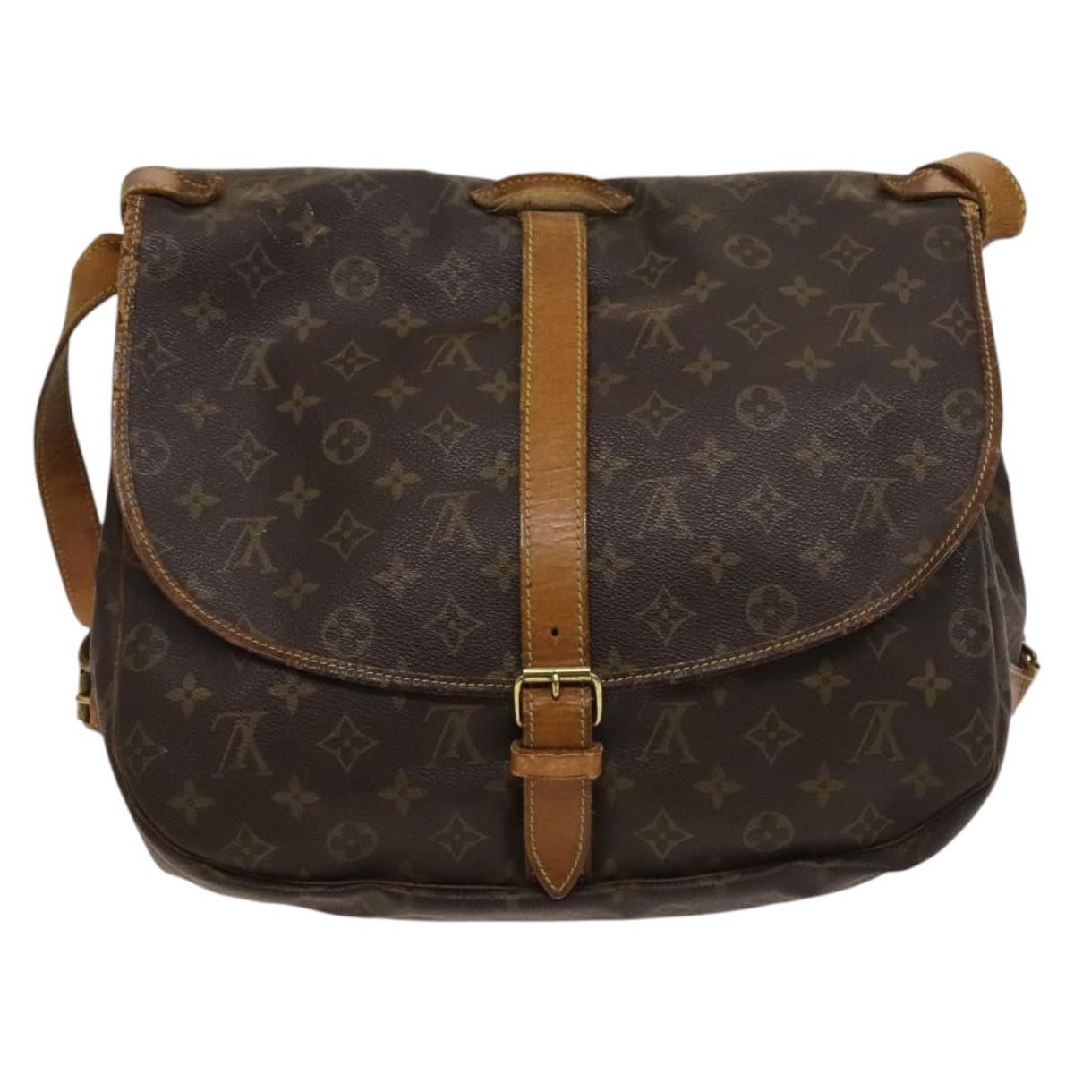 Louis Vuitton LOUIS VUITTON Monogram Saumur 30 Shoulder Bag M42256 Size ONE SIZE - 3 Thumbnail