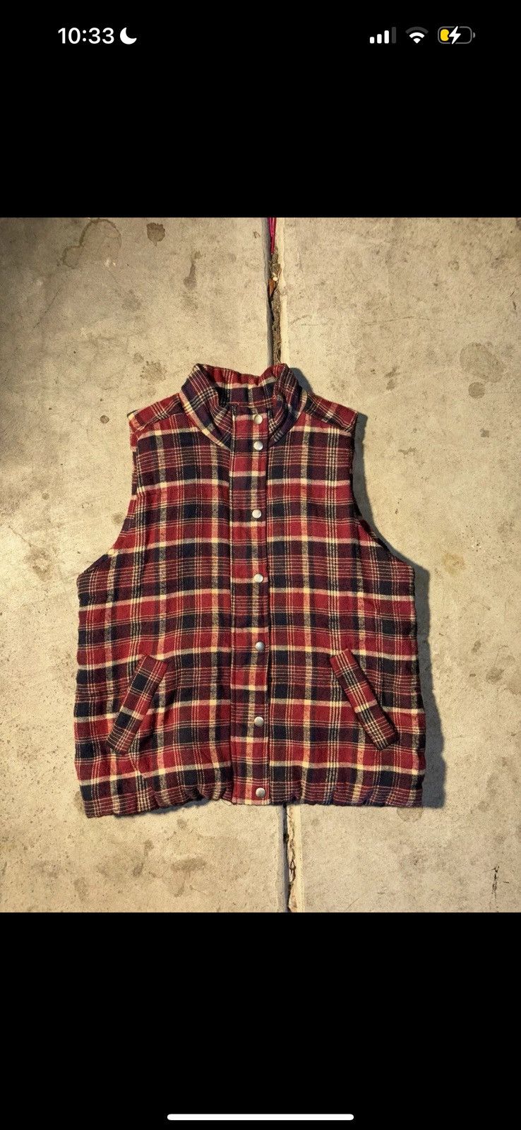 Carhartt × Vintage Jolt Plaid Vest Puffer Y2K Flannel Warm Snow Size US M / EU 48-50 / 2 - 1 Thumbnail