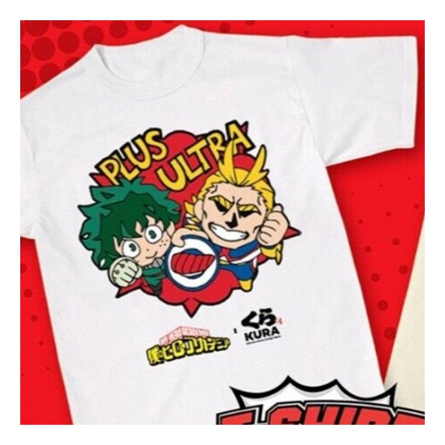 Kura Sushi x My Hero Academia T-Shirt Special Giveaway White Large shops New Sealed