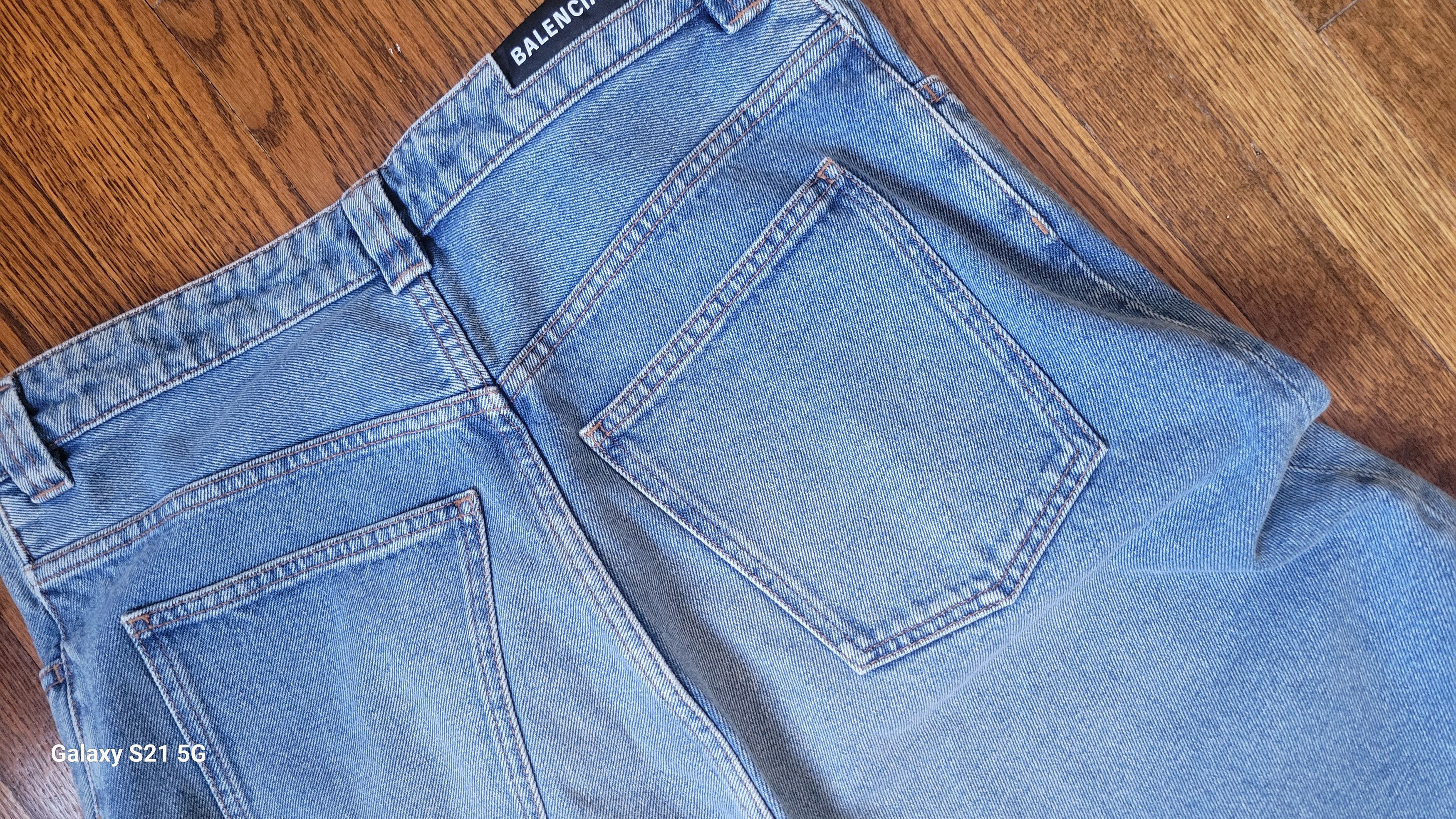 Balenciaga Baggy Skater Jorts Size US 30 / EU 46 - 5 Thumbnail