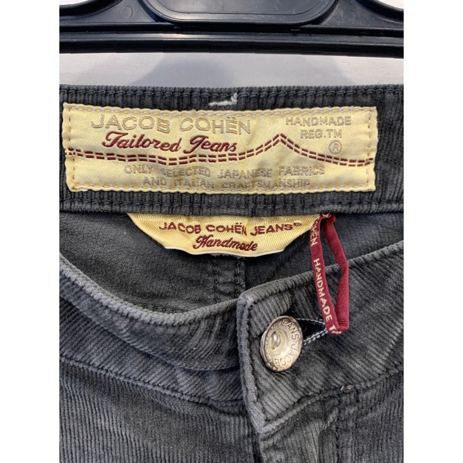 Jacob Cohen Jacob Cohen Rare Luxury Denim Jeans Slim Dark Wash 31 Men Regular 31 in Stretch Denim Jeans Blue 90s Style Mens Size US 31 - 6 Thumbnail