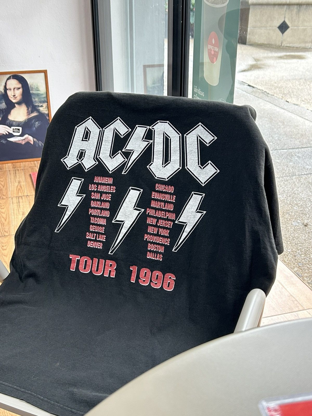 Band Tees Vintge acdc 1996 tour Size US XL / EU 56 / 4 - 4 Thumbnail