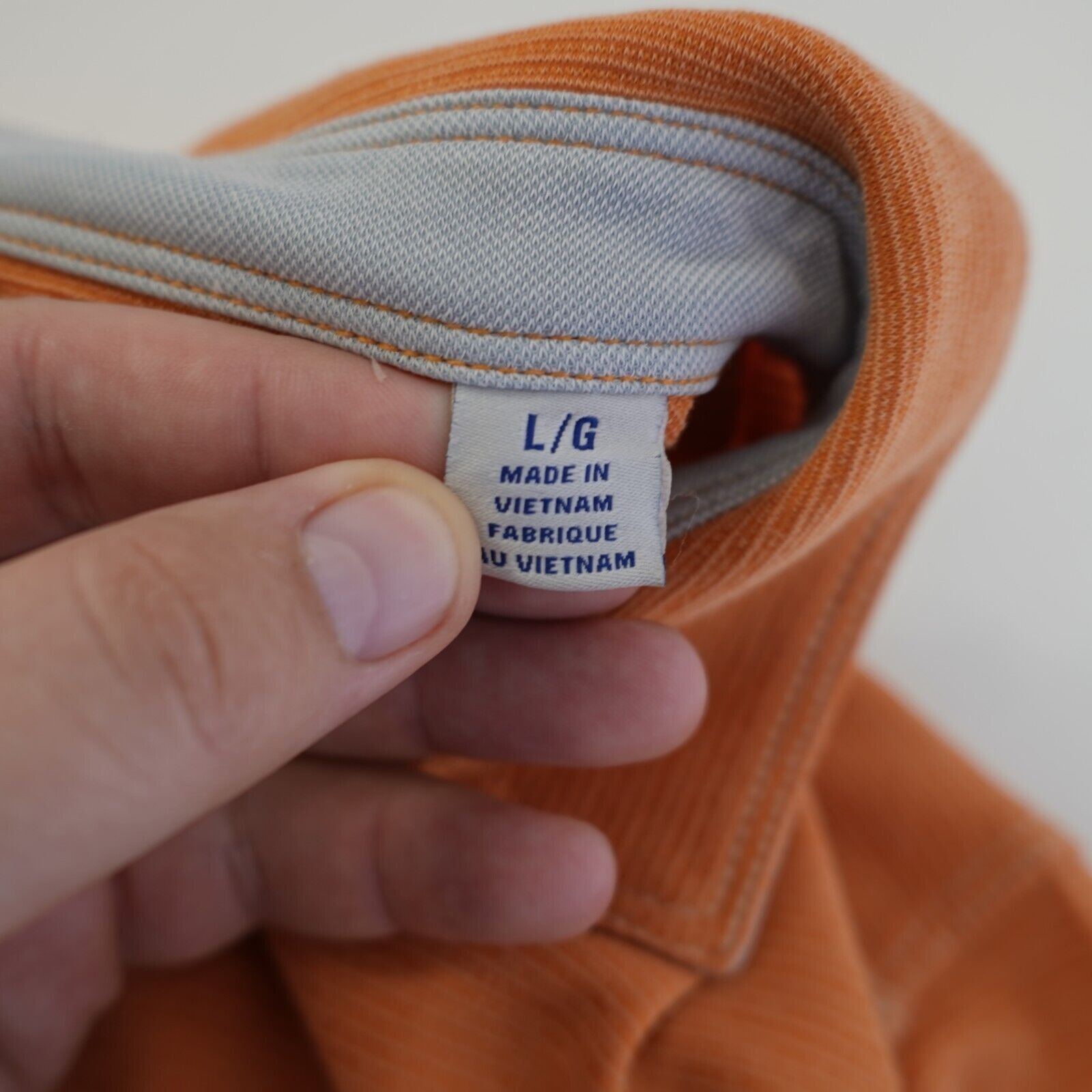 Tommy Bahama Tommy Bahama Large Orange Polo Shirt Tencel Polyester Short Size US L / EU 52-54 / 3 - 10 Thumbnail