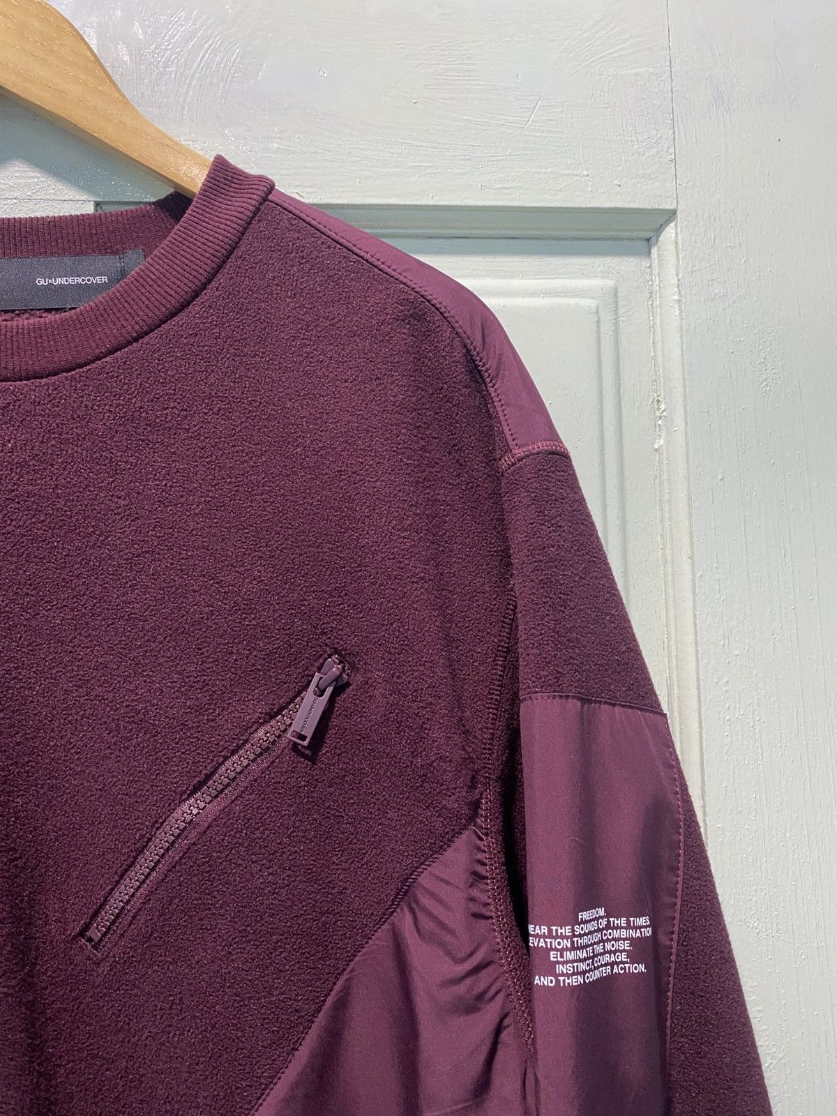 Undercover Undercover x GU Fleece Pullover Sweatshirt Size US XL / EU 56 / 4 - 3 Thumbnail