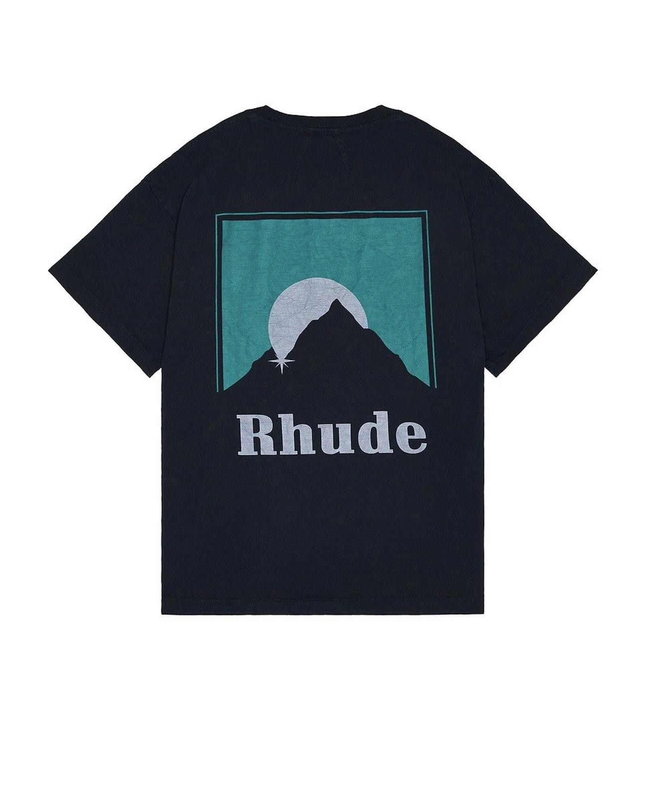Rhude Rhude Moonlight Tee VTG Black NWT Size XS $295 Retail Size US XS / EU 42 / 0 - 1 Thumbnail