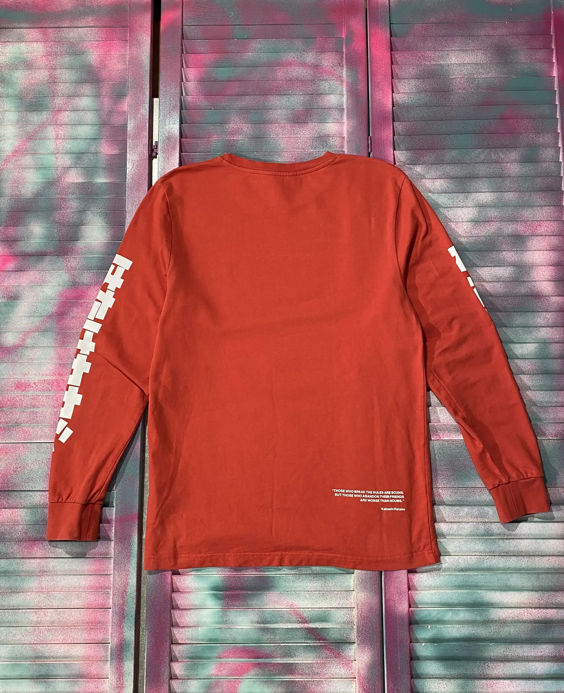 Anime Vintage Y2K Naruto BIG logo Long Sleeve Size US M / EU 48-50 / 2 - 2 Thumbnail
