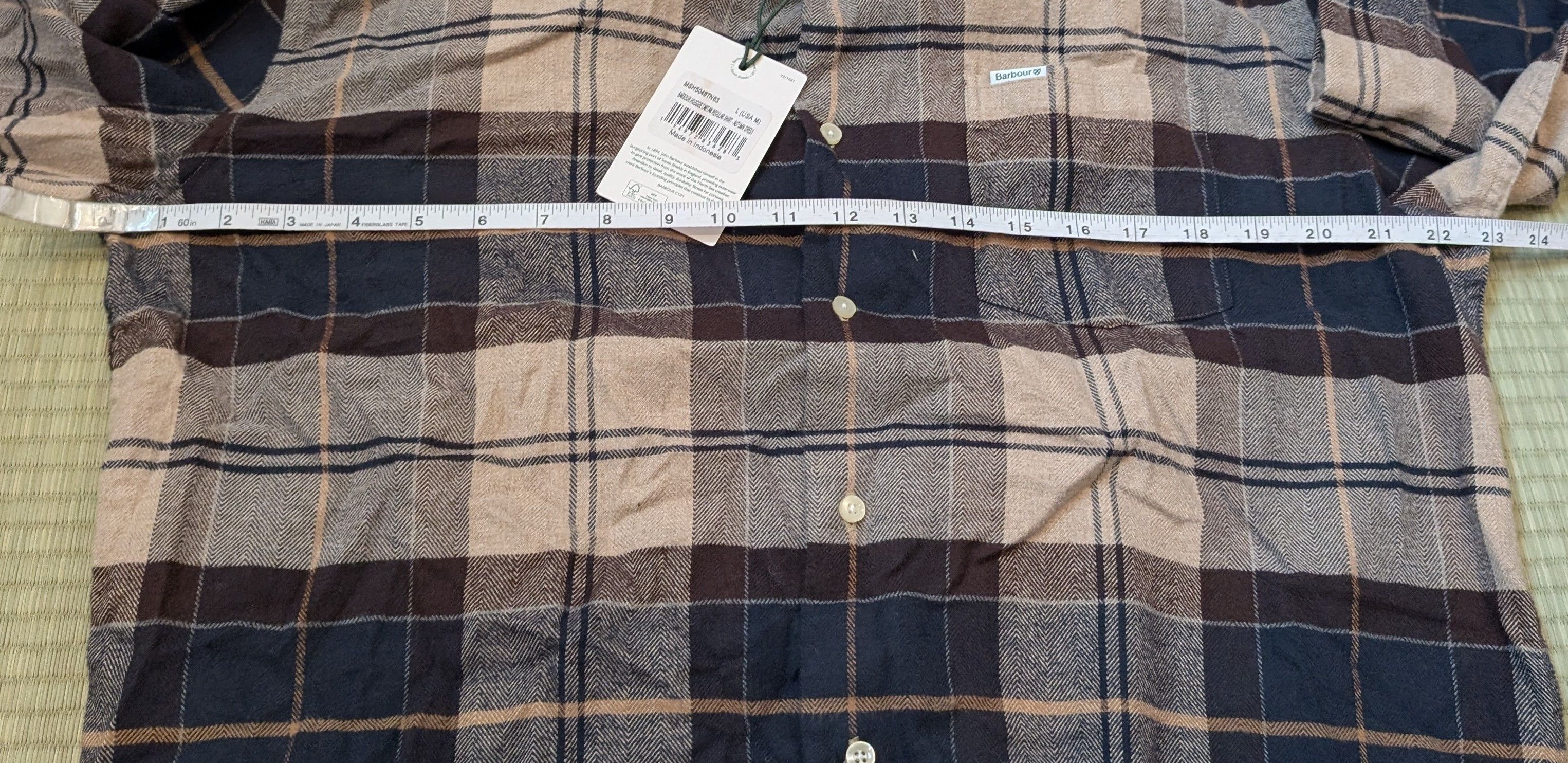 Barbour NWT Barbour Hogside Tartan Regular Shirt Size US M / EU 48-50 / 2 - 5 Thumbnail