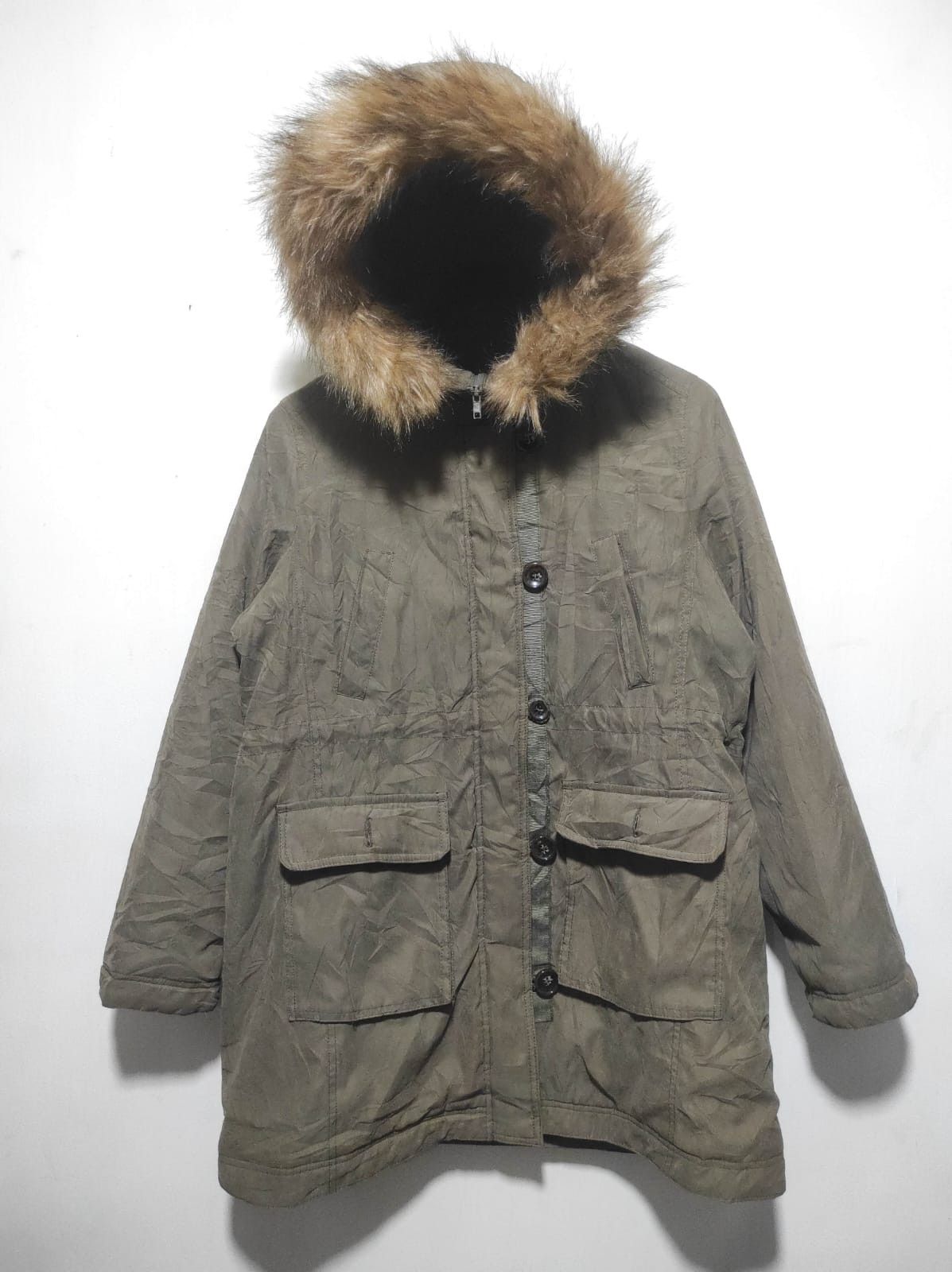 Japanese Brand Pur Colors fur zip hoodie parka jacket LGB style Size US L / EU 52-54 / 3 - 2 Thumbnail