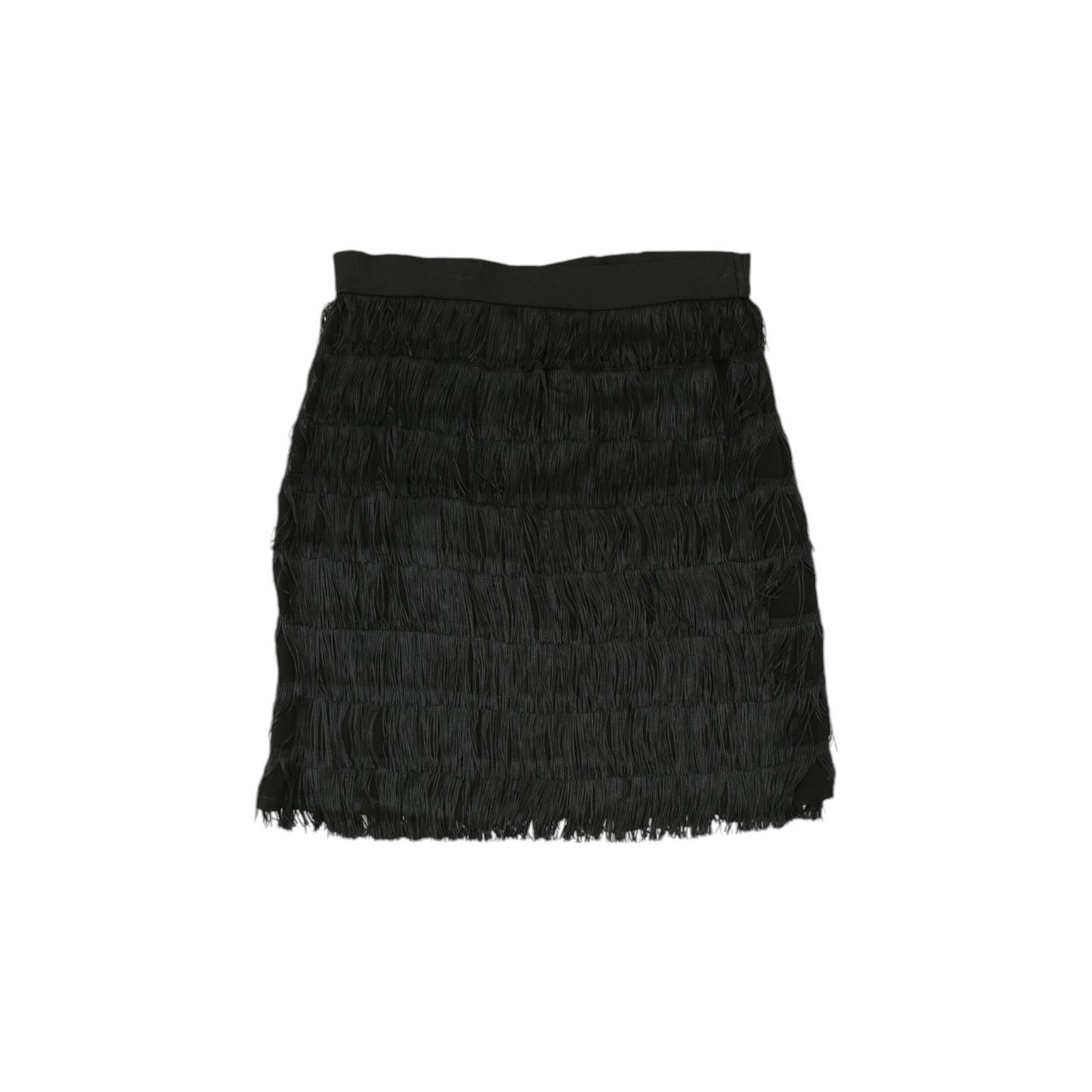 Maison Margiela F/W 2001 White Label Fringe Skirt Size 27" / US 4 / IT 40 - 2 Thumbnail