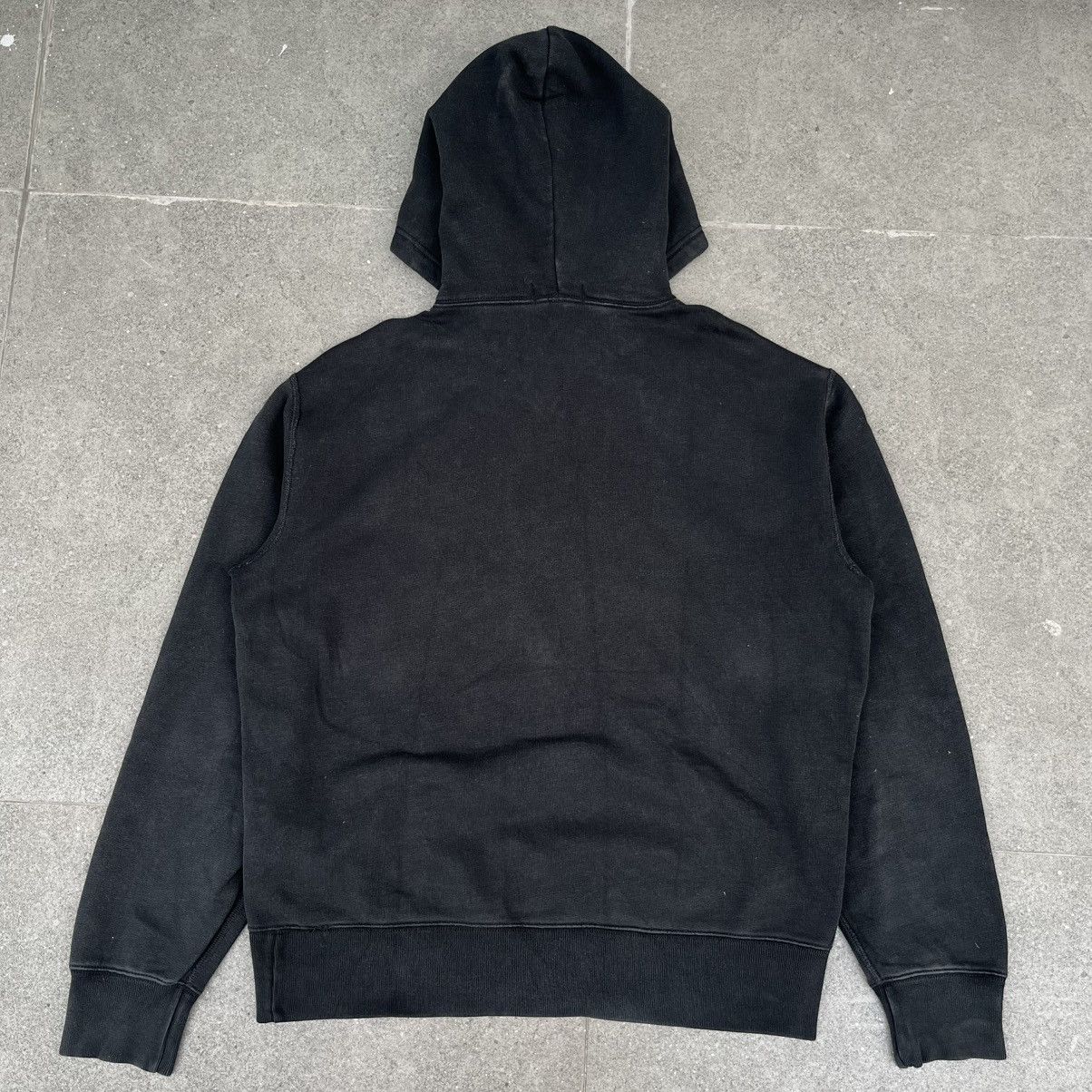 Polo Ralph Lauren vintage polo ralph lauren big script hoodie Size US L / EU 52-54 / 3 - 3 Thumbnail