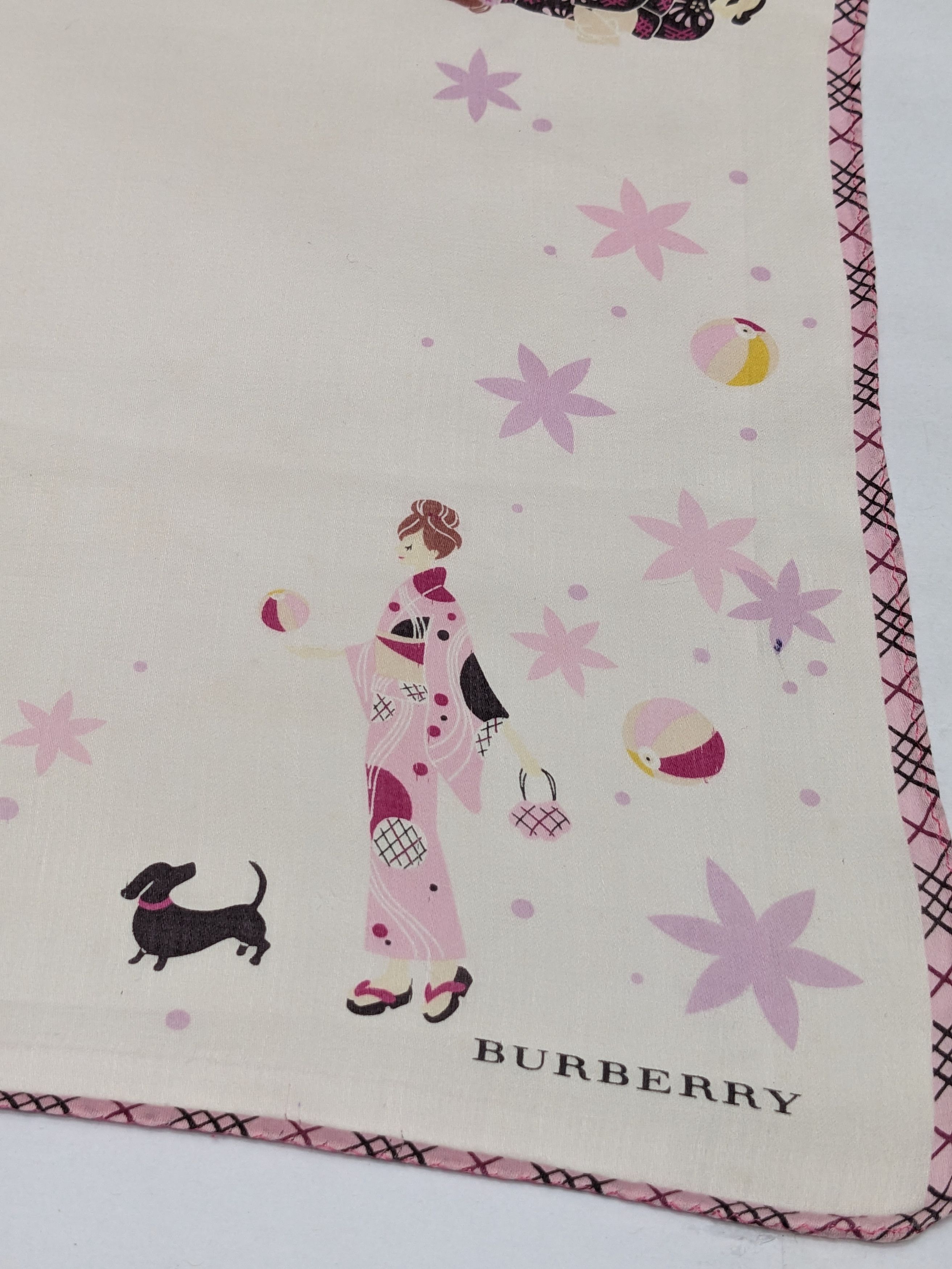 Burberry BURBERRY Japan Kimono Yukata Girl Cherry Blossom Size ONE SIZE - 2 Thumbnail