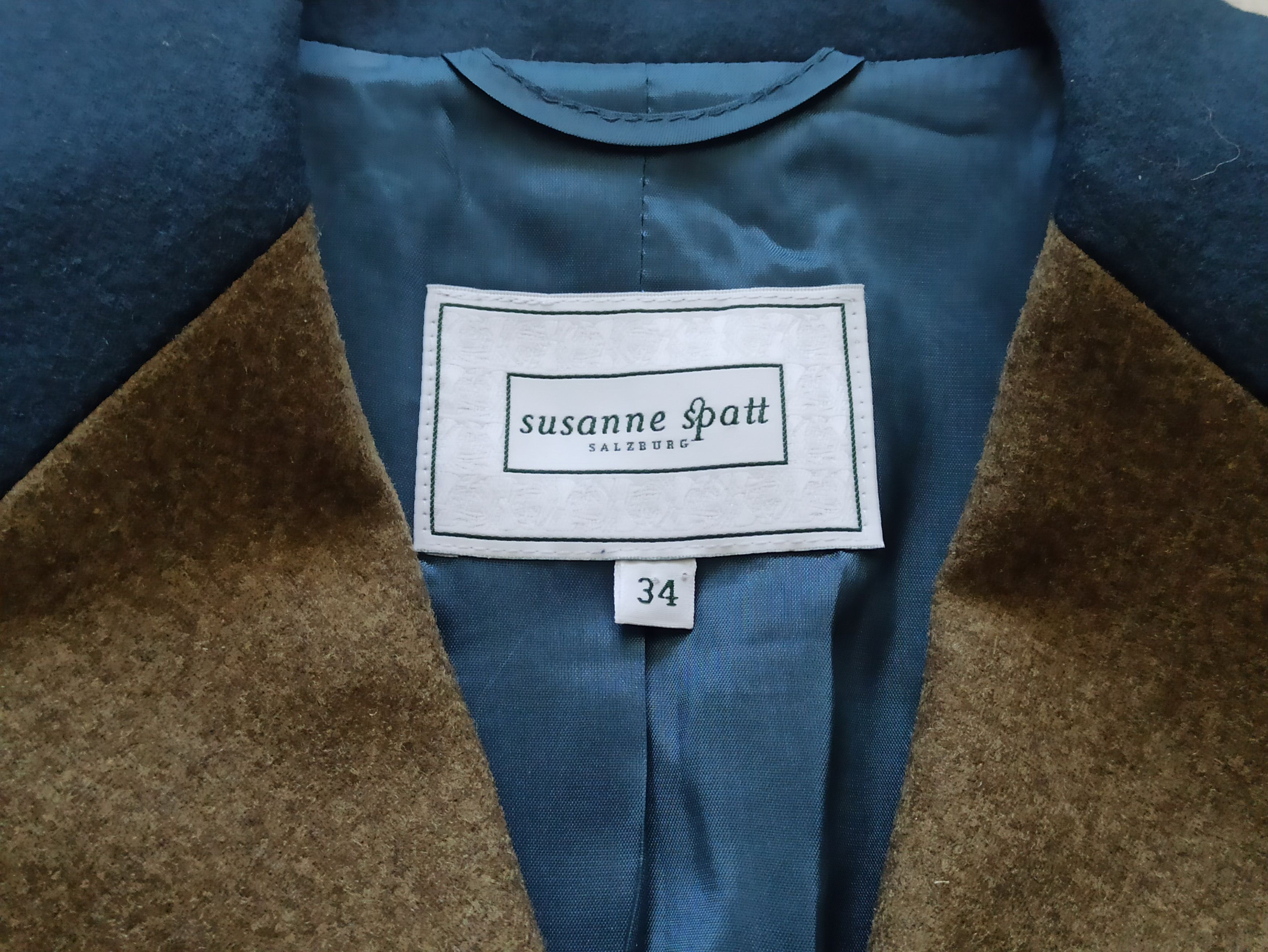Other Susanne Spatt Salzburg Loden Wool Jacket Size XS / US 0-2 / IT 36-38 - 2 Thumbnail