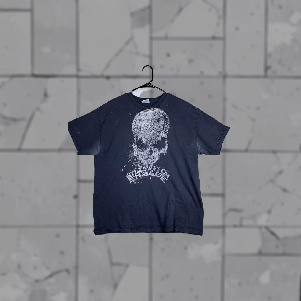 Hanes Hanes Shirt Mens XL Black Killswitch Engage Skull Graphic Tee T-Shirt Band Size US XL / EU 56 / 4 - 1 Thumbnail