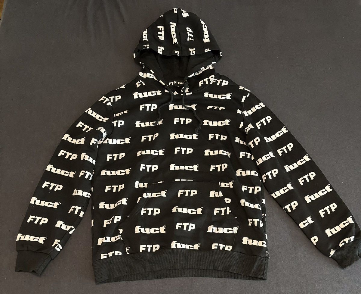 Fuck The Population FTP Burgundy Logo hoodie | Grailed